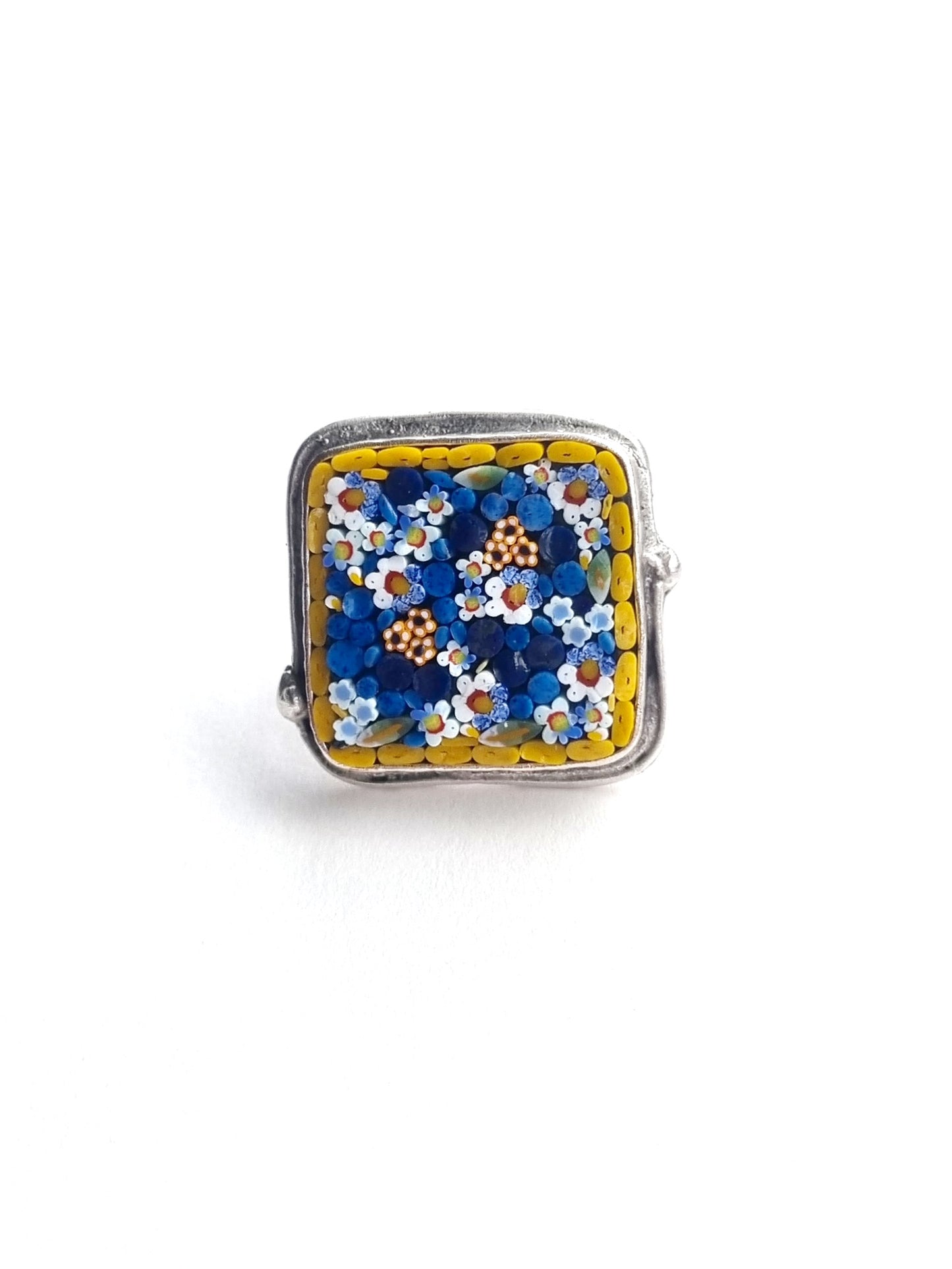Square Mosaic Ring