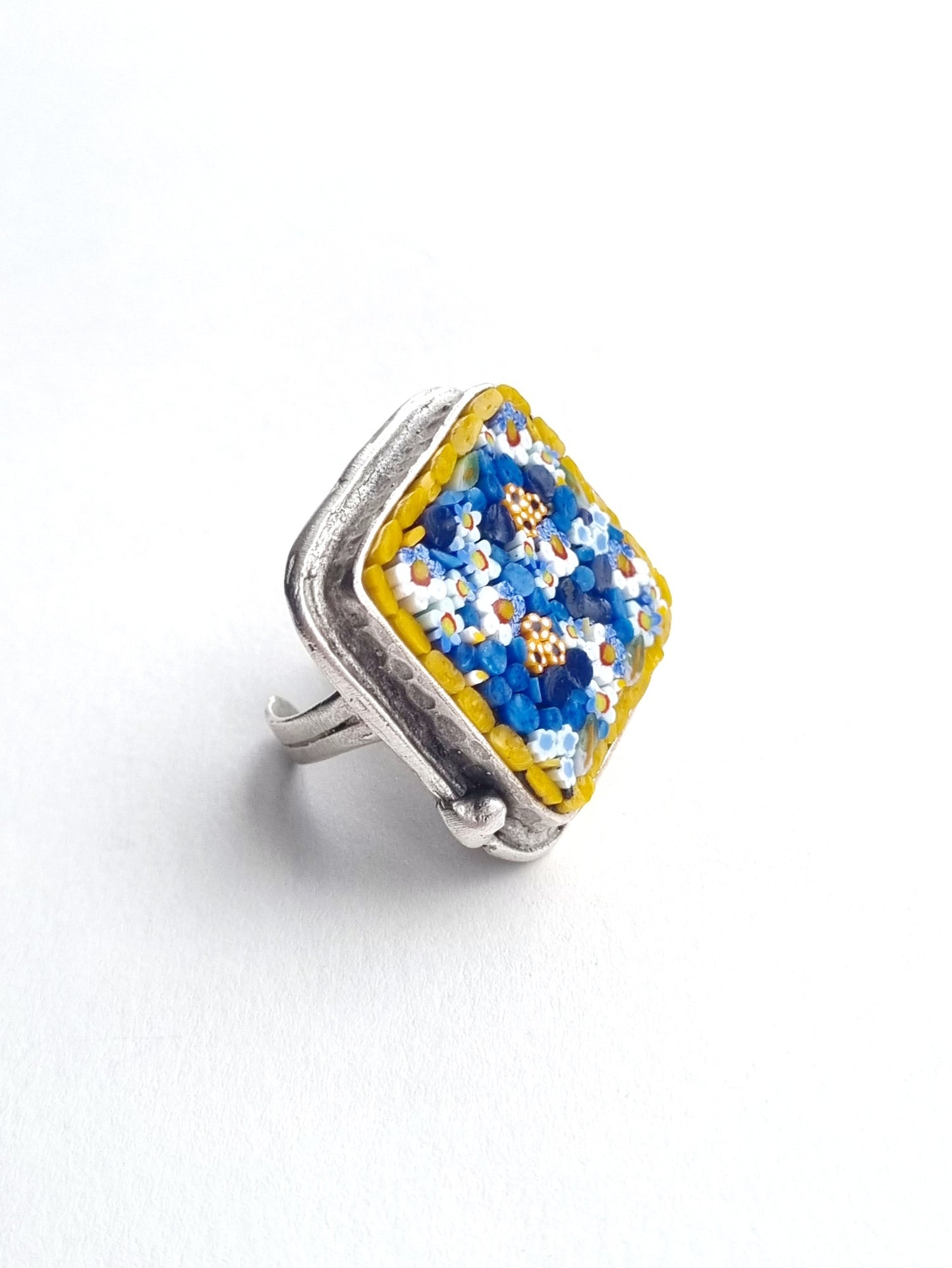 Square Mosaic Ring