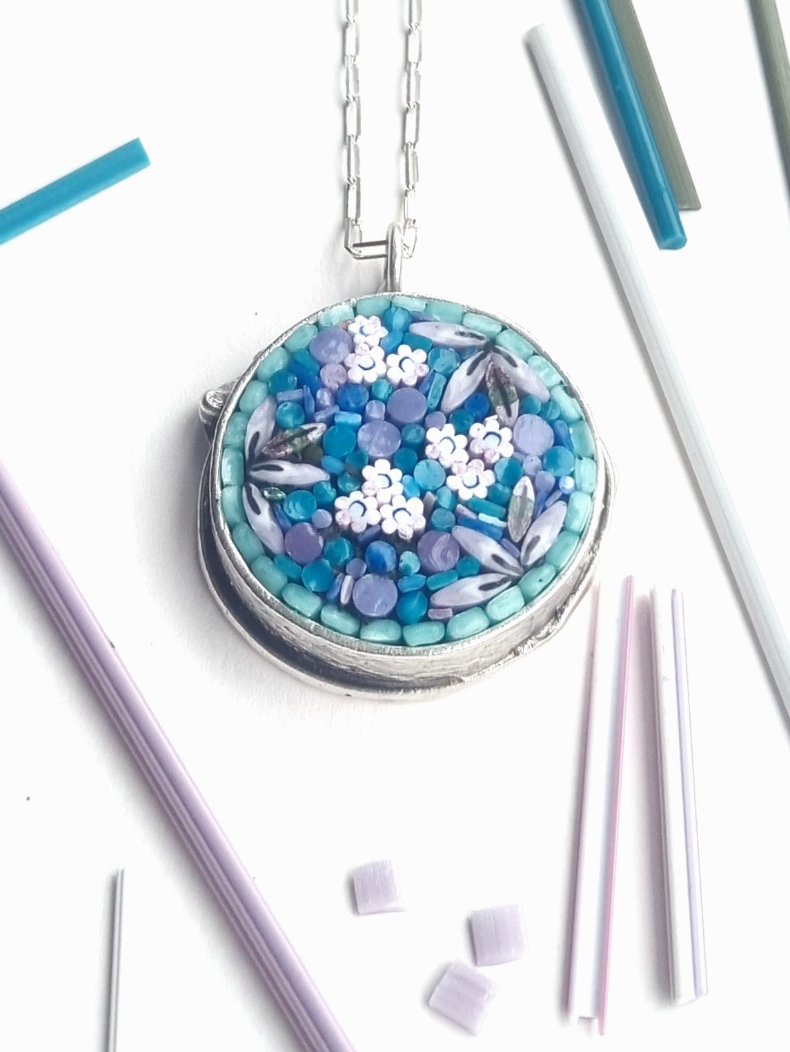 Mosaic Art Pendant