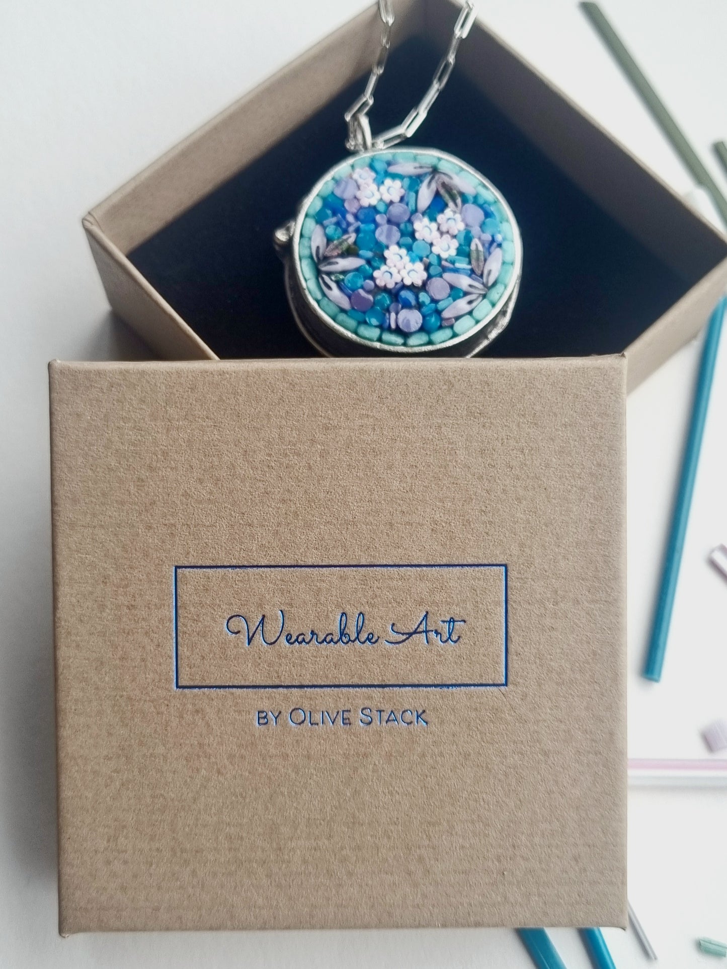 Mosaic Art Pendant