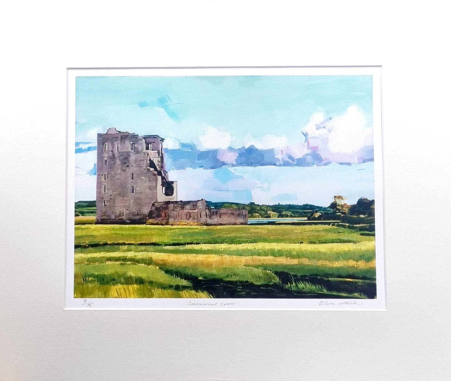 Carrigafoyle Castle - Limited Edition Print