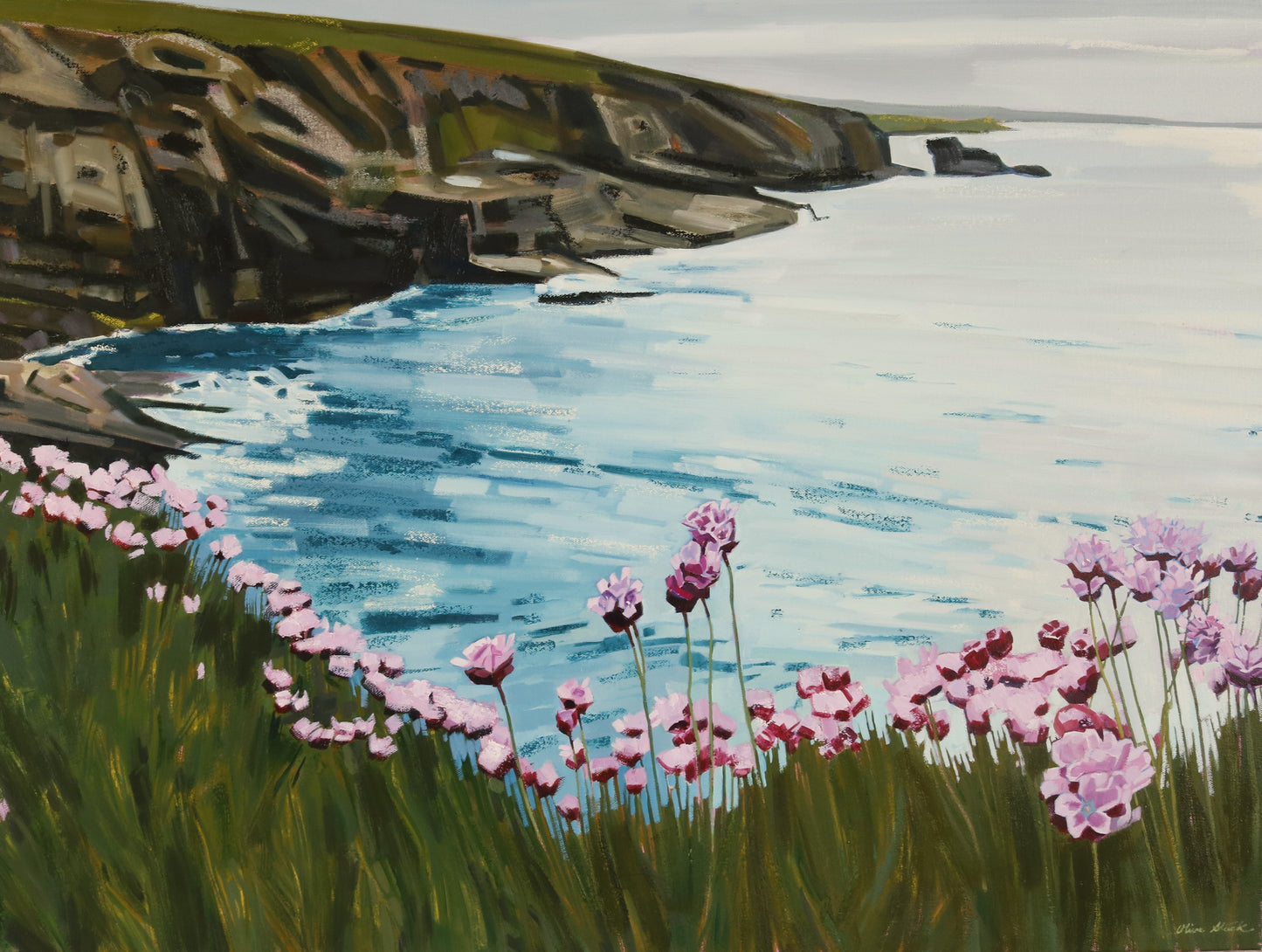 Sea Pinks Along the Way