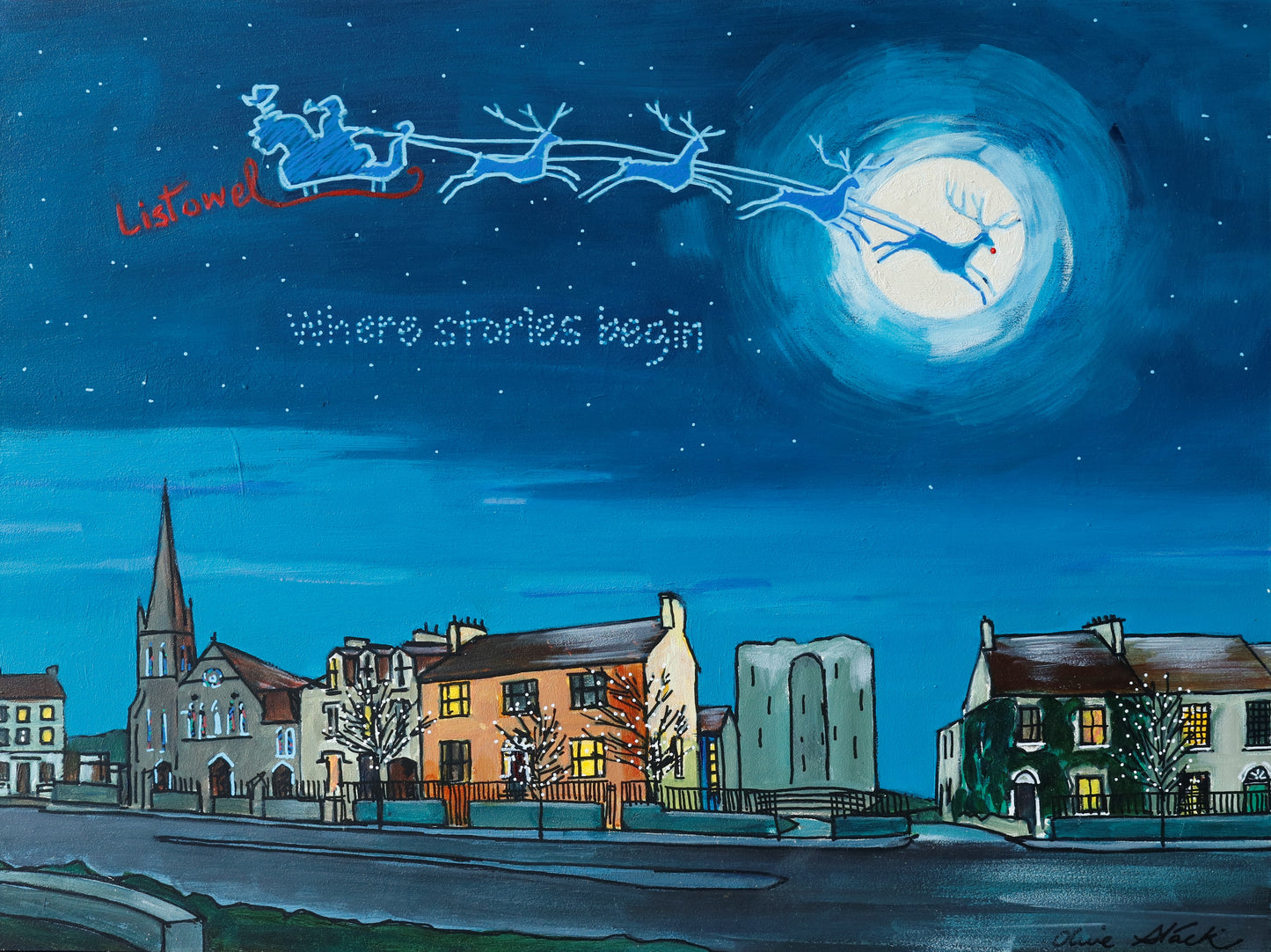 Where Stories Begin Cards x 6