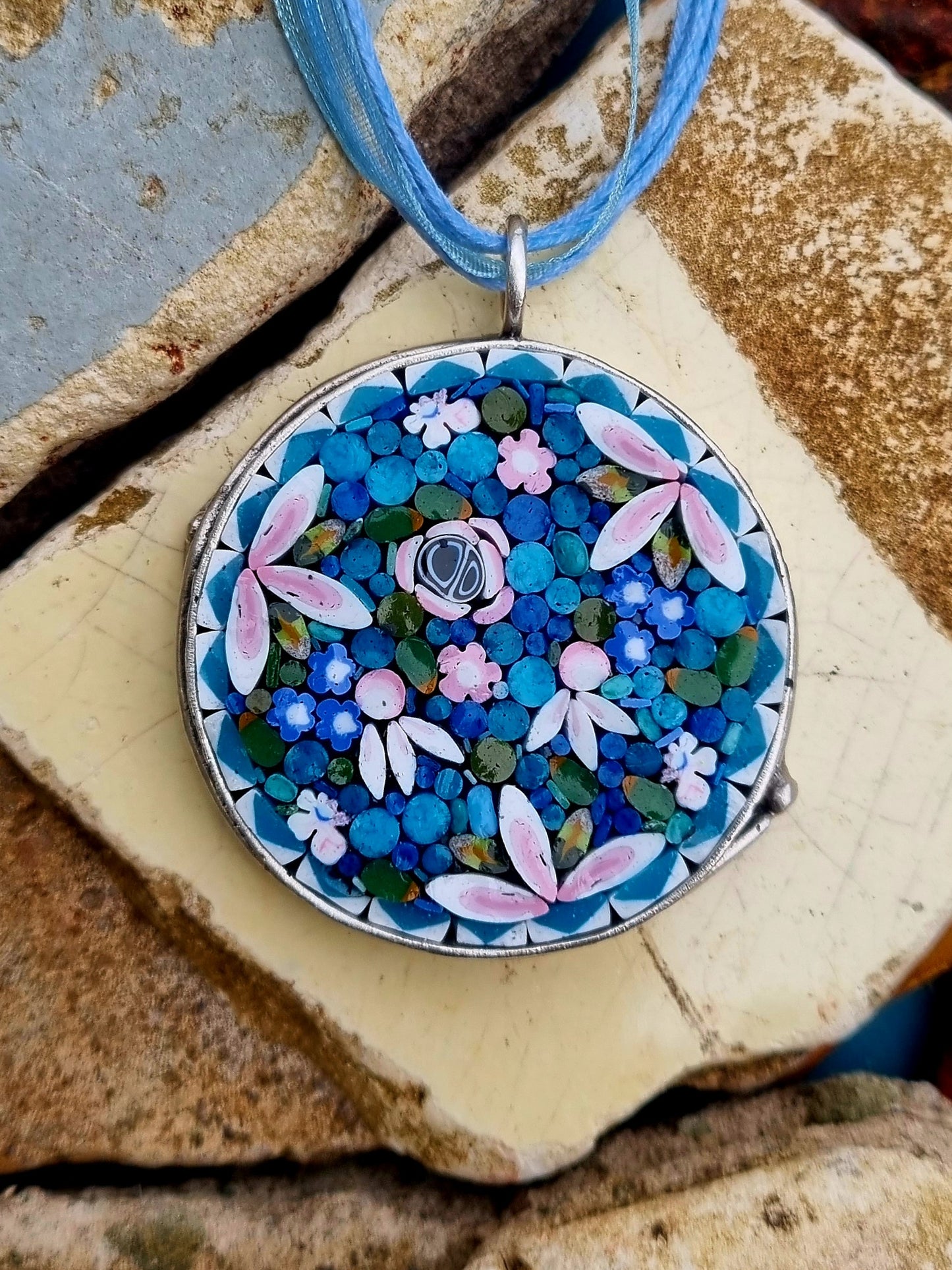 Large Mosaic Pendant