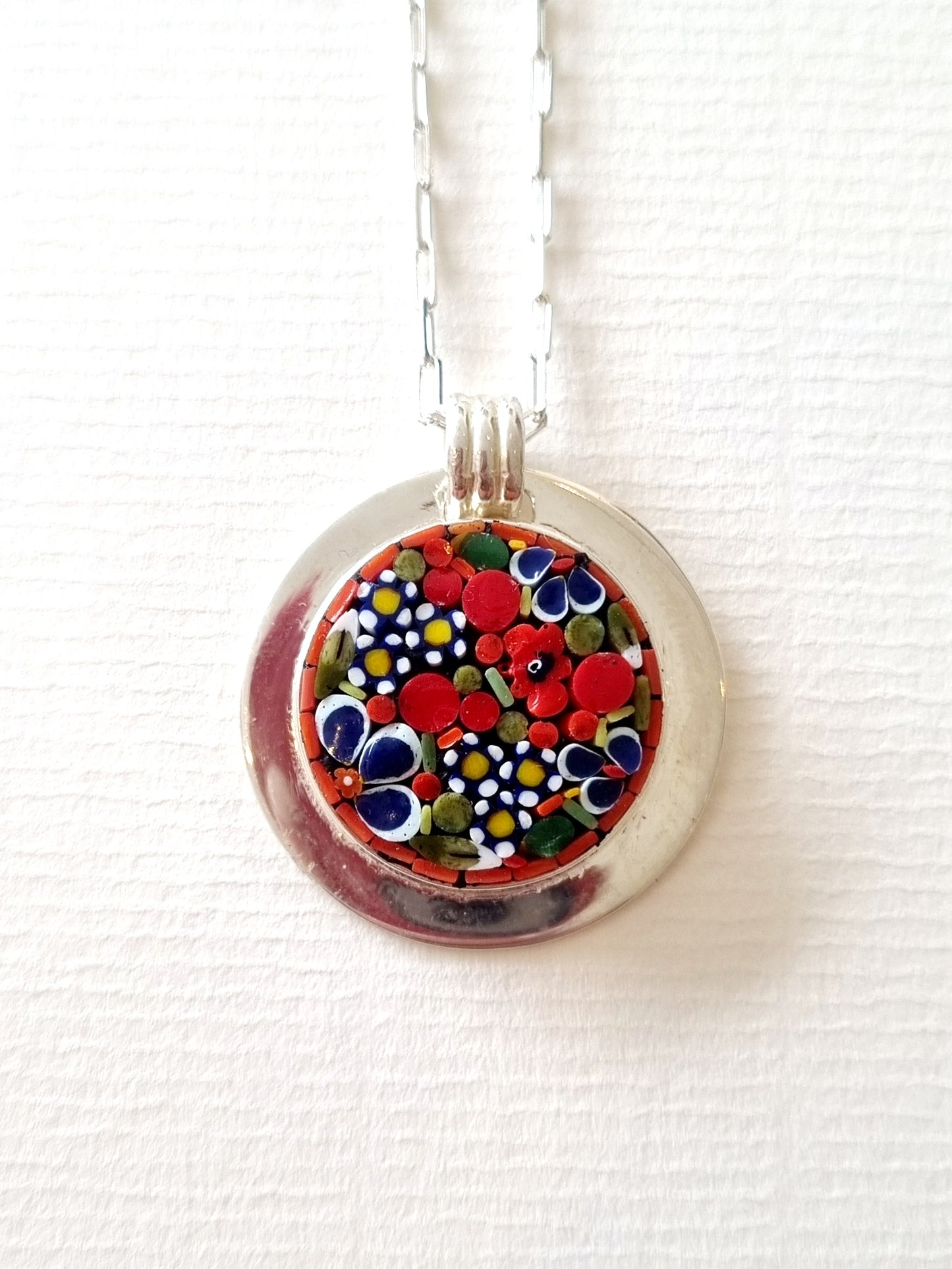 Micro Mosaic Pendant