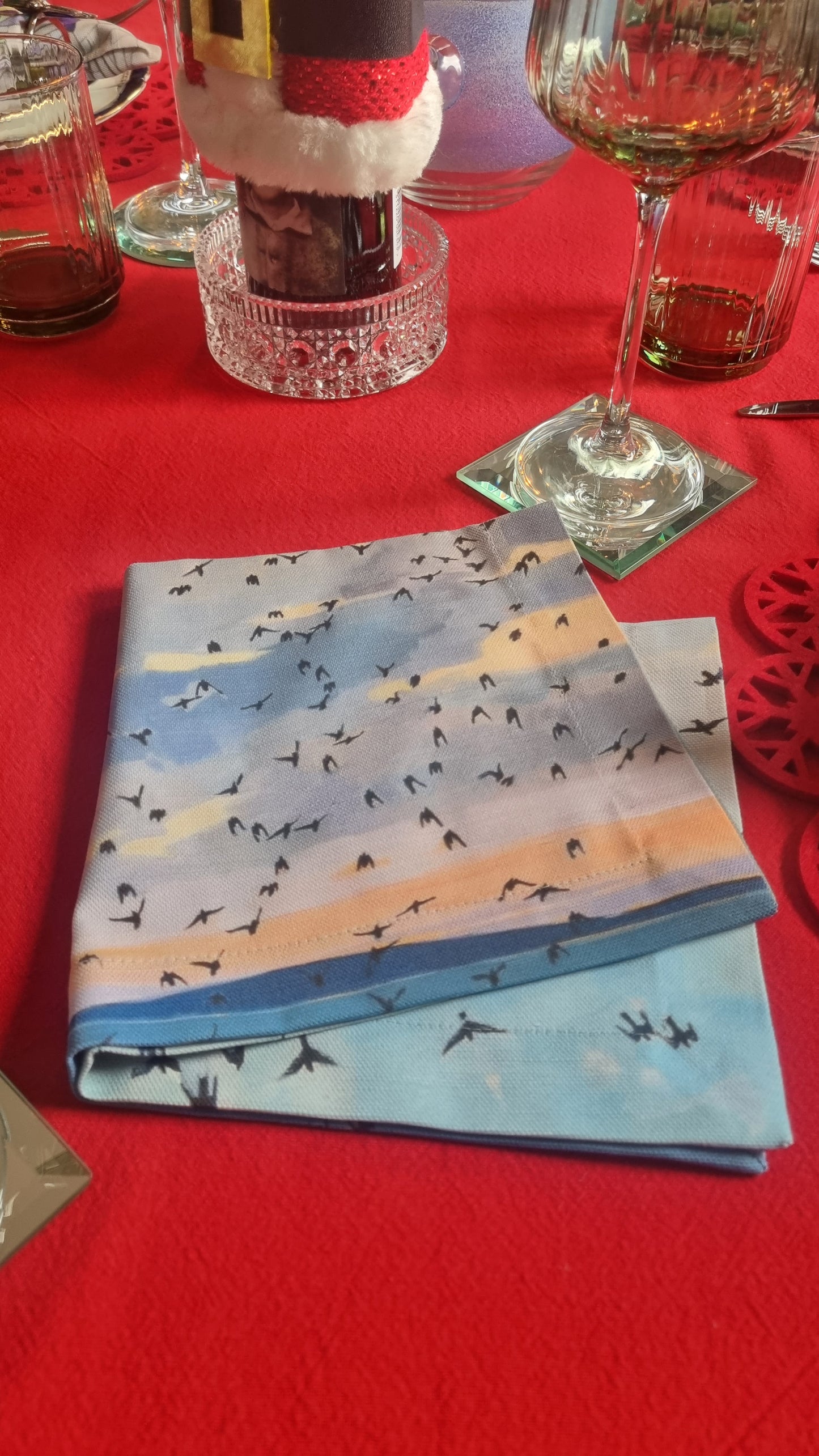Starling Murmuration Ballybunion Napkins x 2