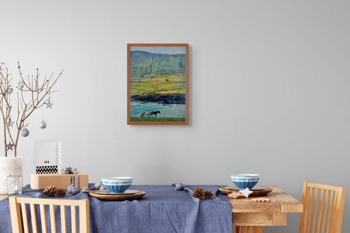 Side by Side over Clogher Strand