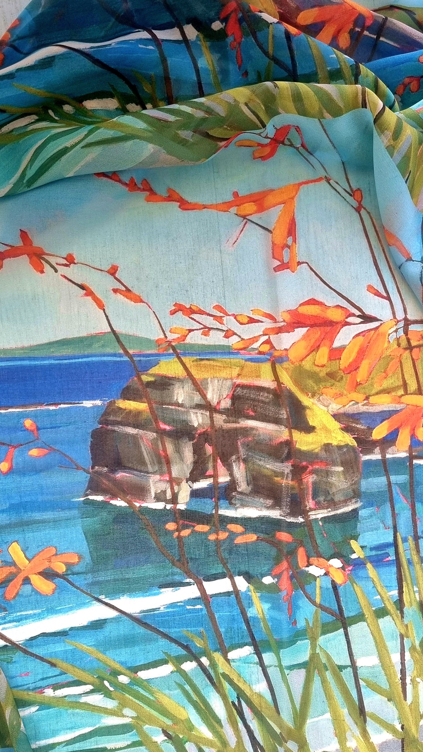 Ballybunion Chiffon Scarf