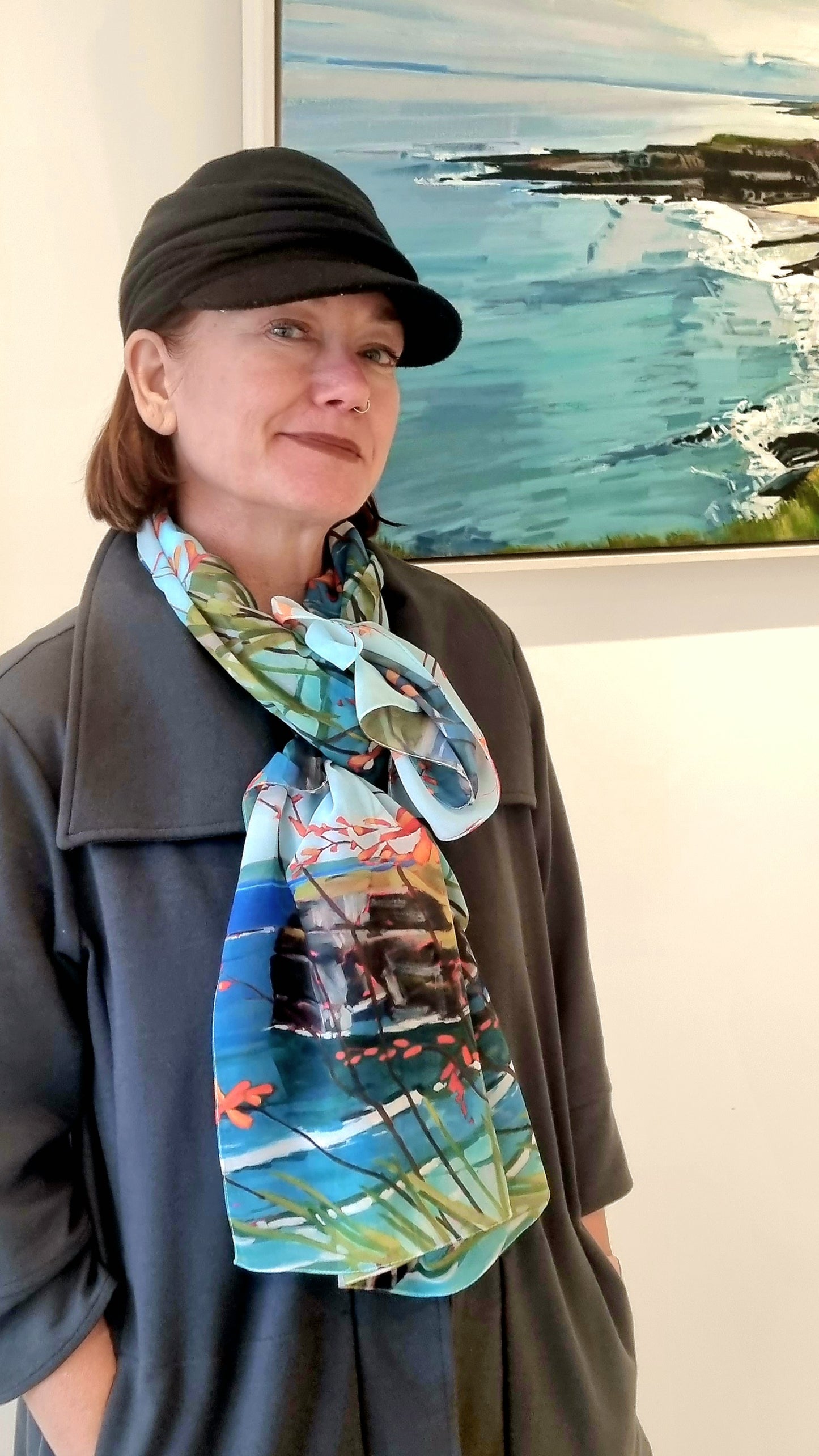 Ballybunion Chiffon Scarf