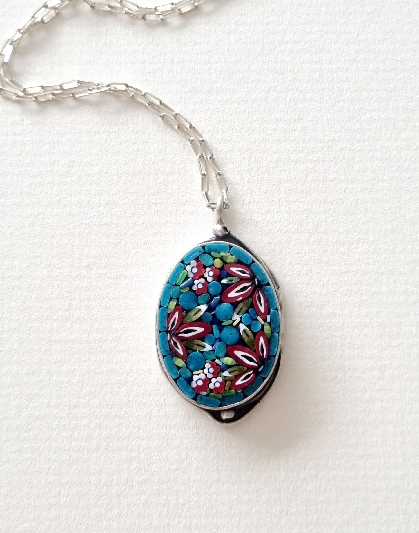 Micro Mosaic Pendant