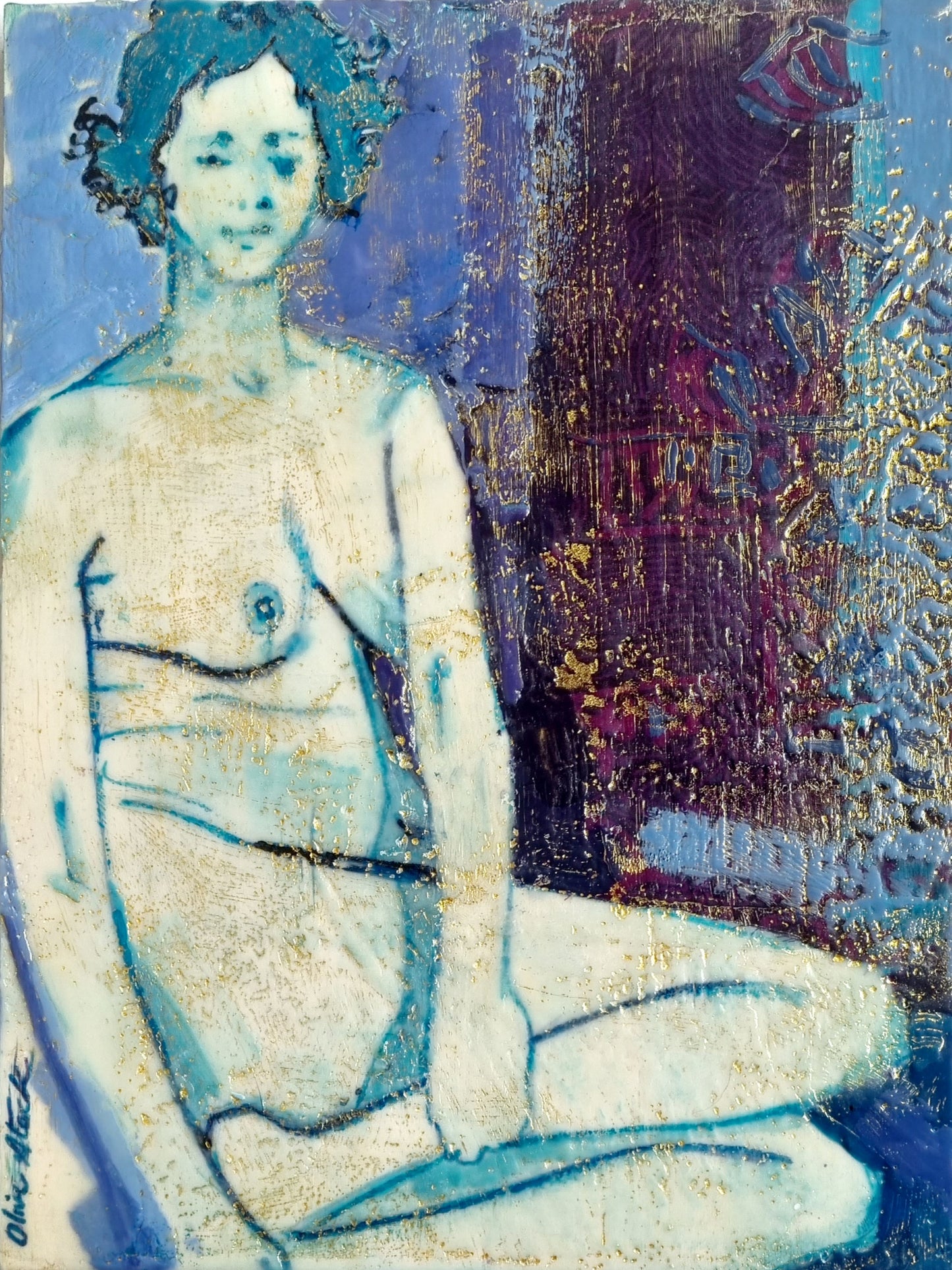 Blue Whispers I