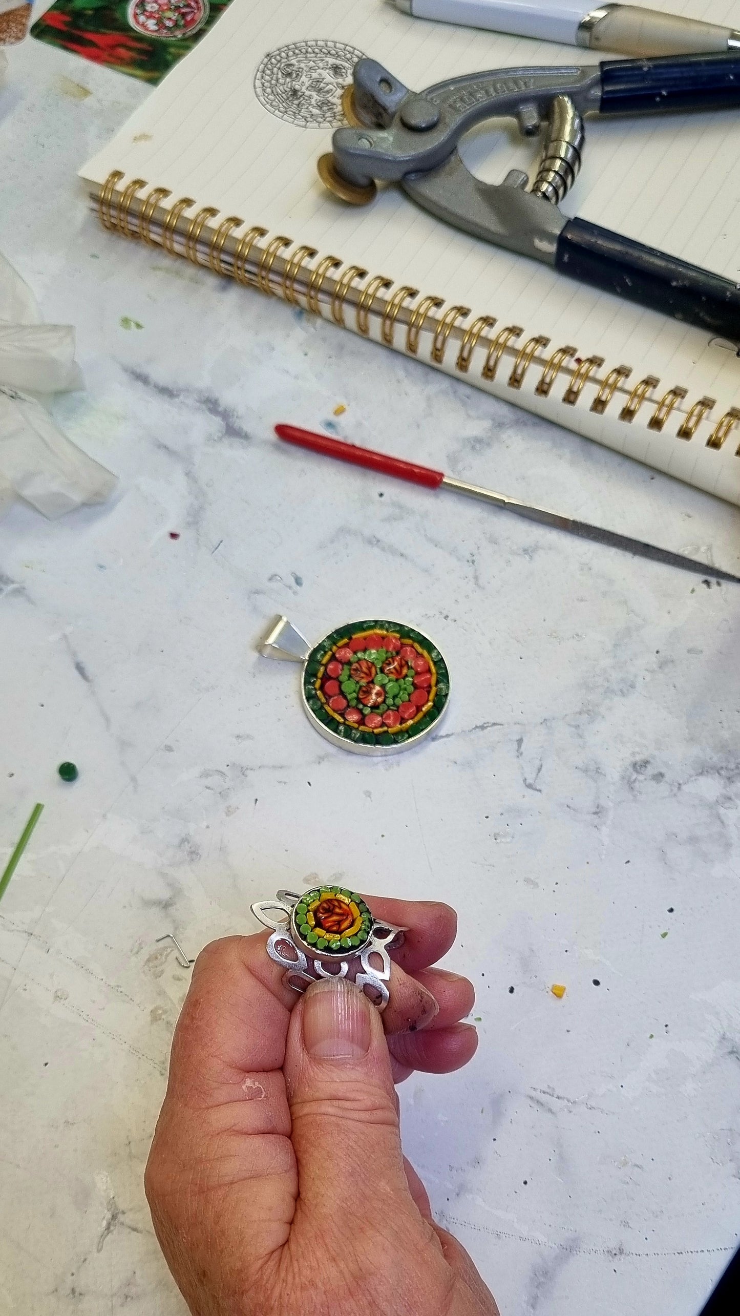 Micro Mosaic Jewellery Workshop