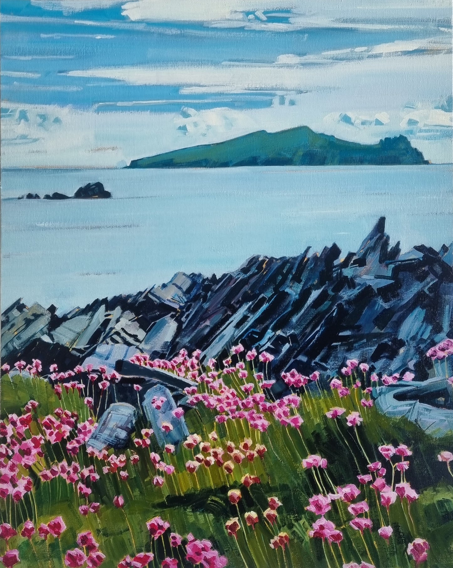 The Sleeping Giant Sea Pinks