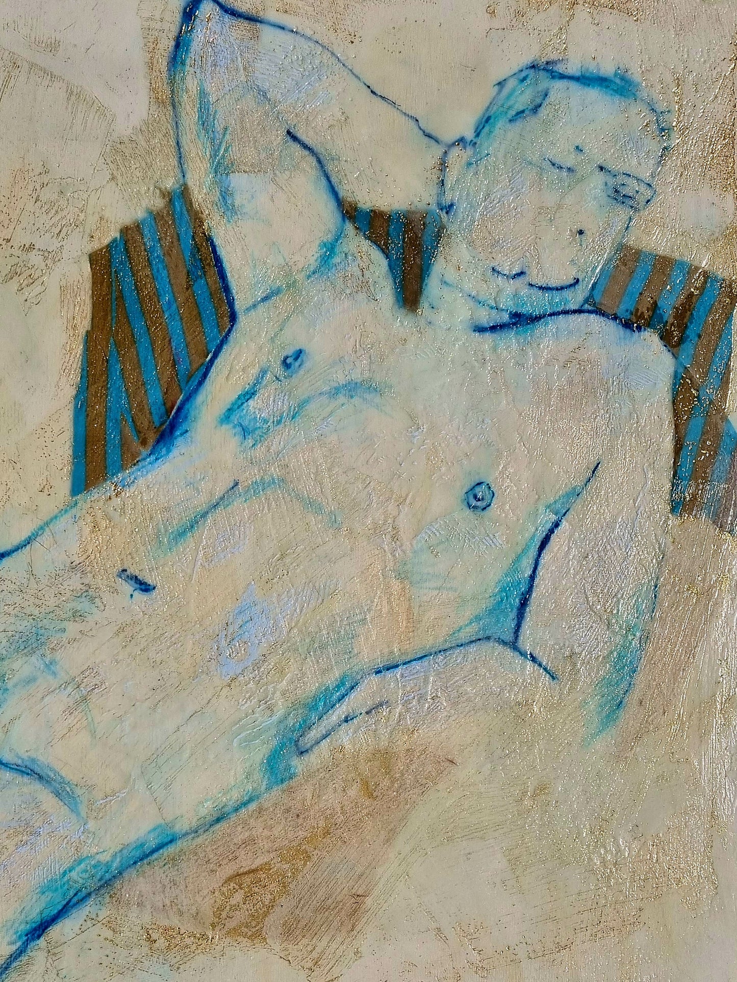 Nude in Blue