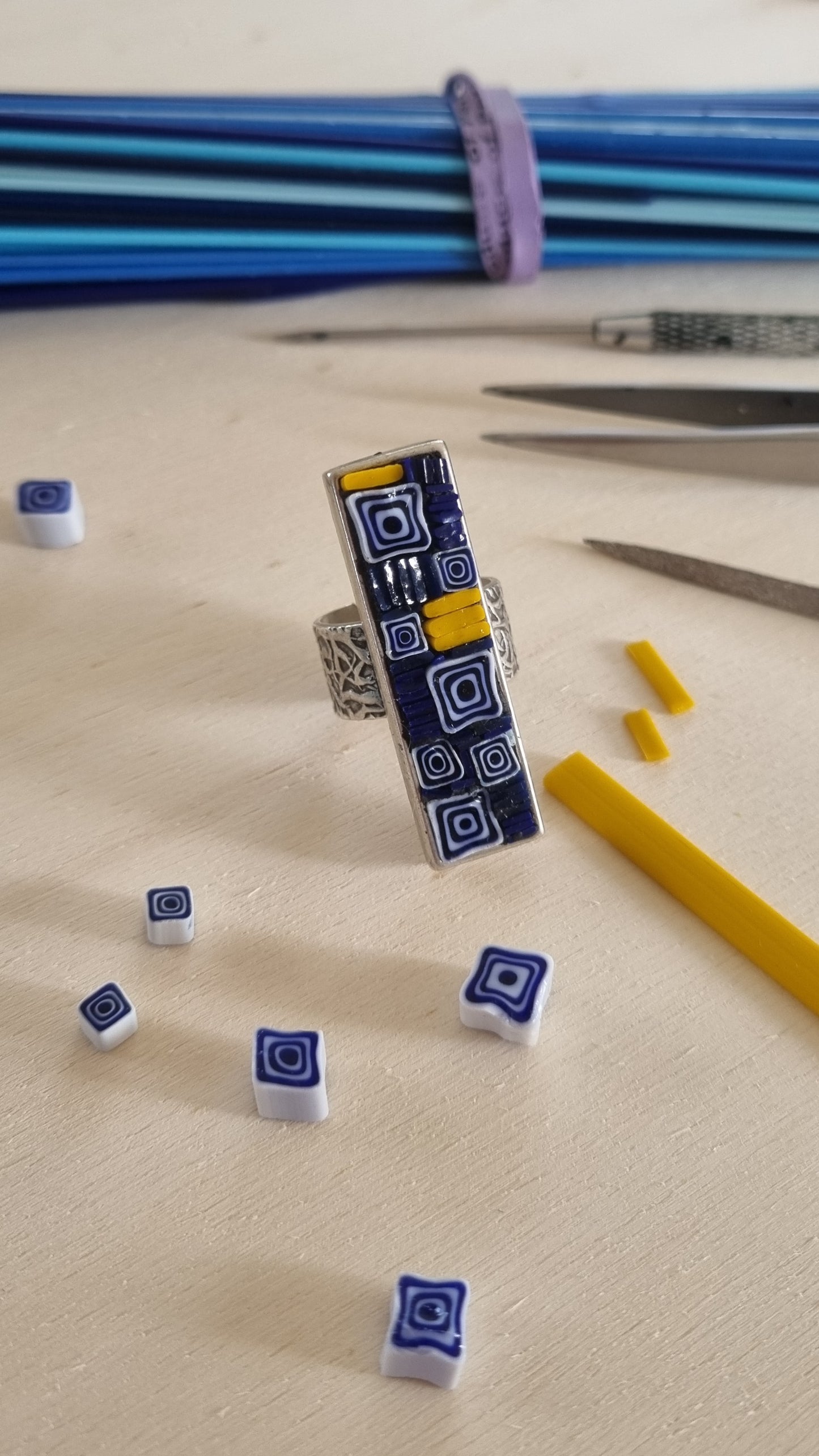 Rectangular Mosaic Ring