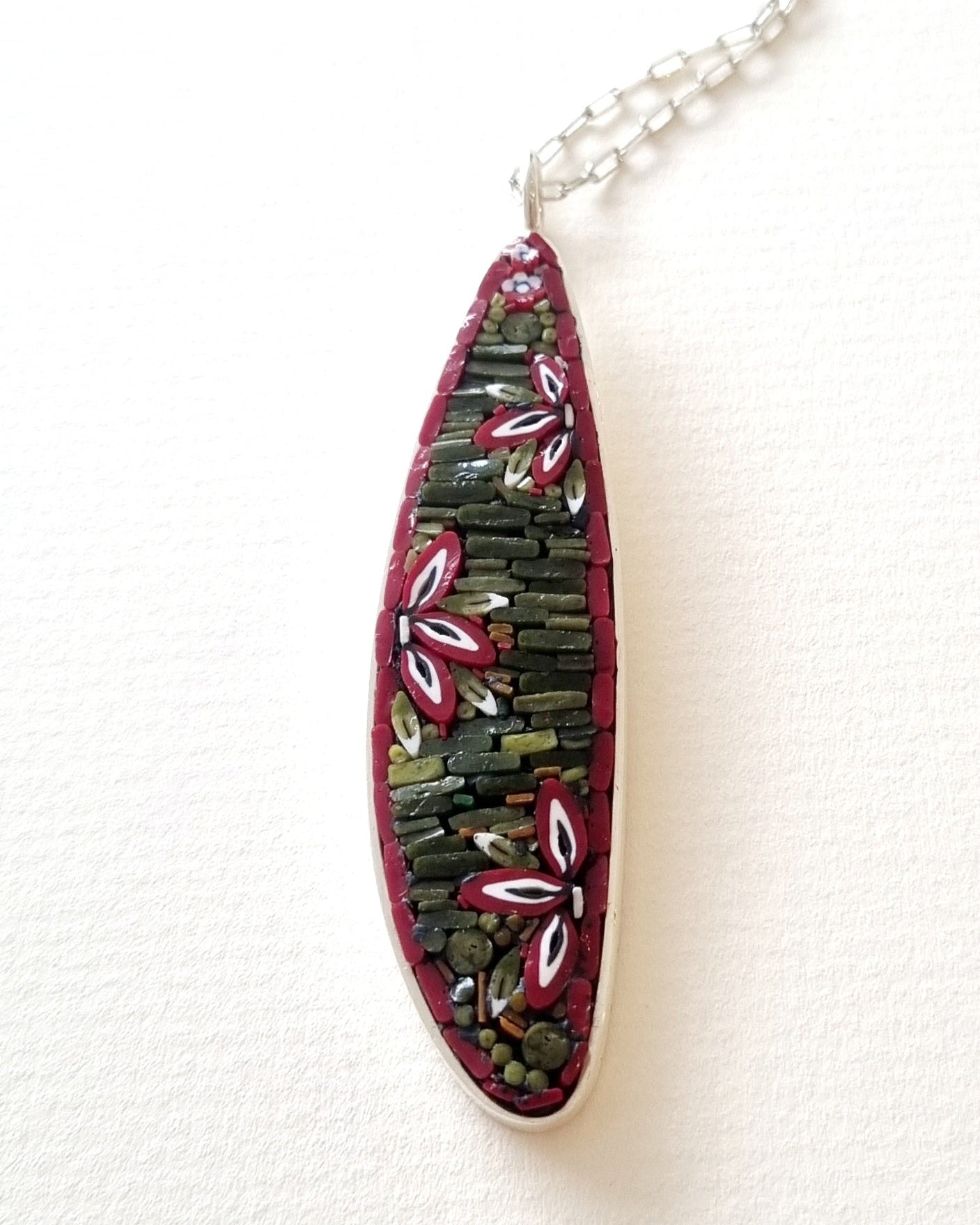 Micro Mosaic Pendant