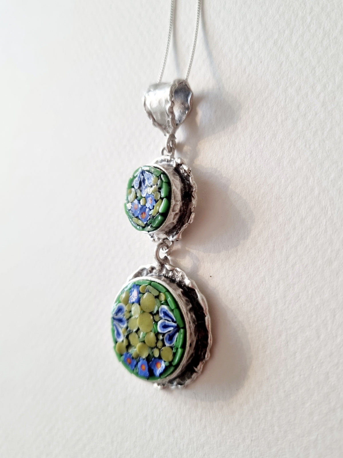 Double Mosaic Pendant