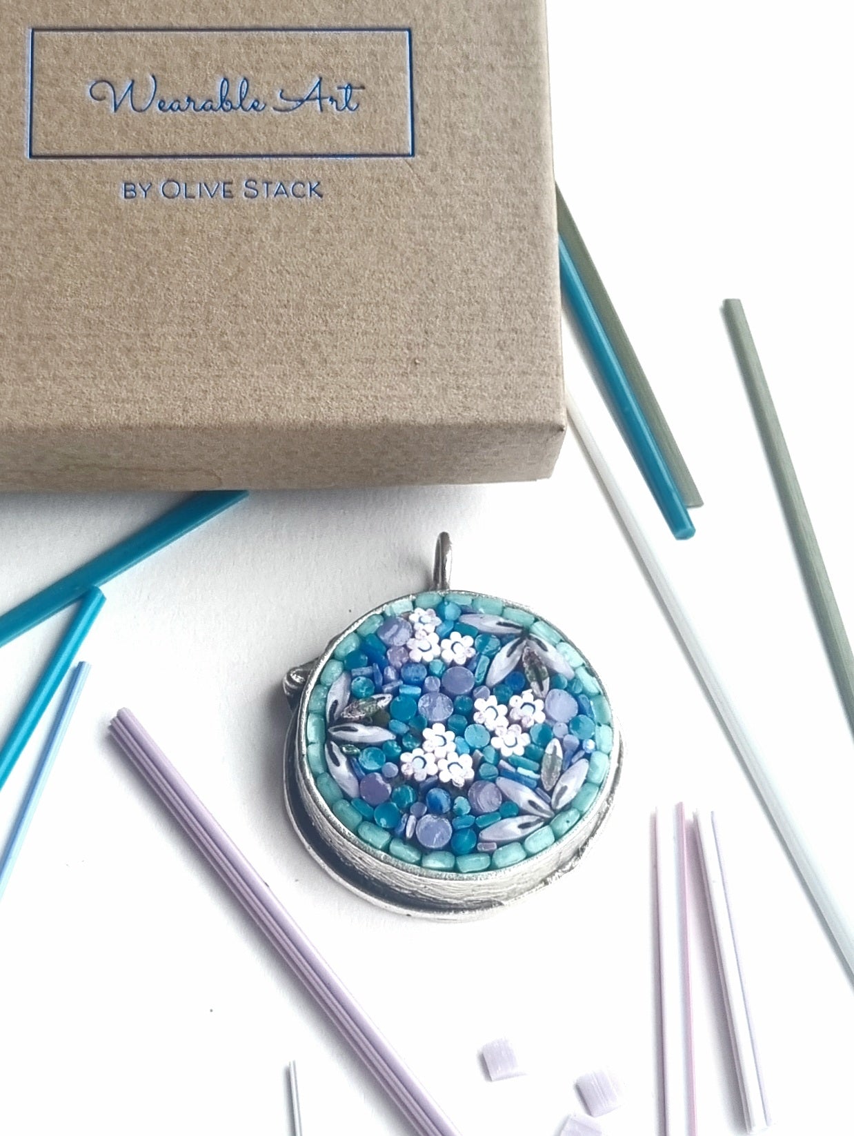Mosaic Art Pendant