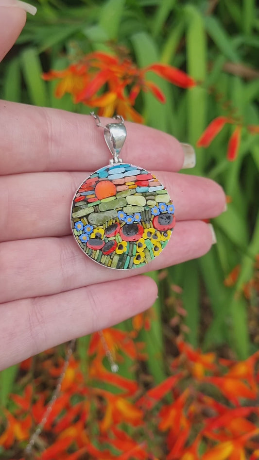Wild Flower Meadow Sterling Silver