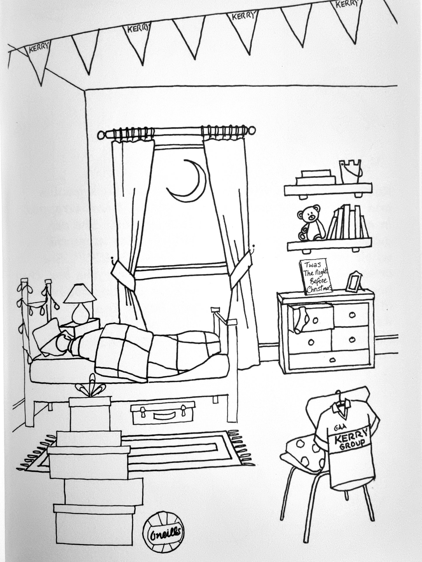 Christmas in Listowel Colouring/Story Book