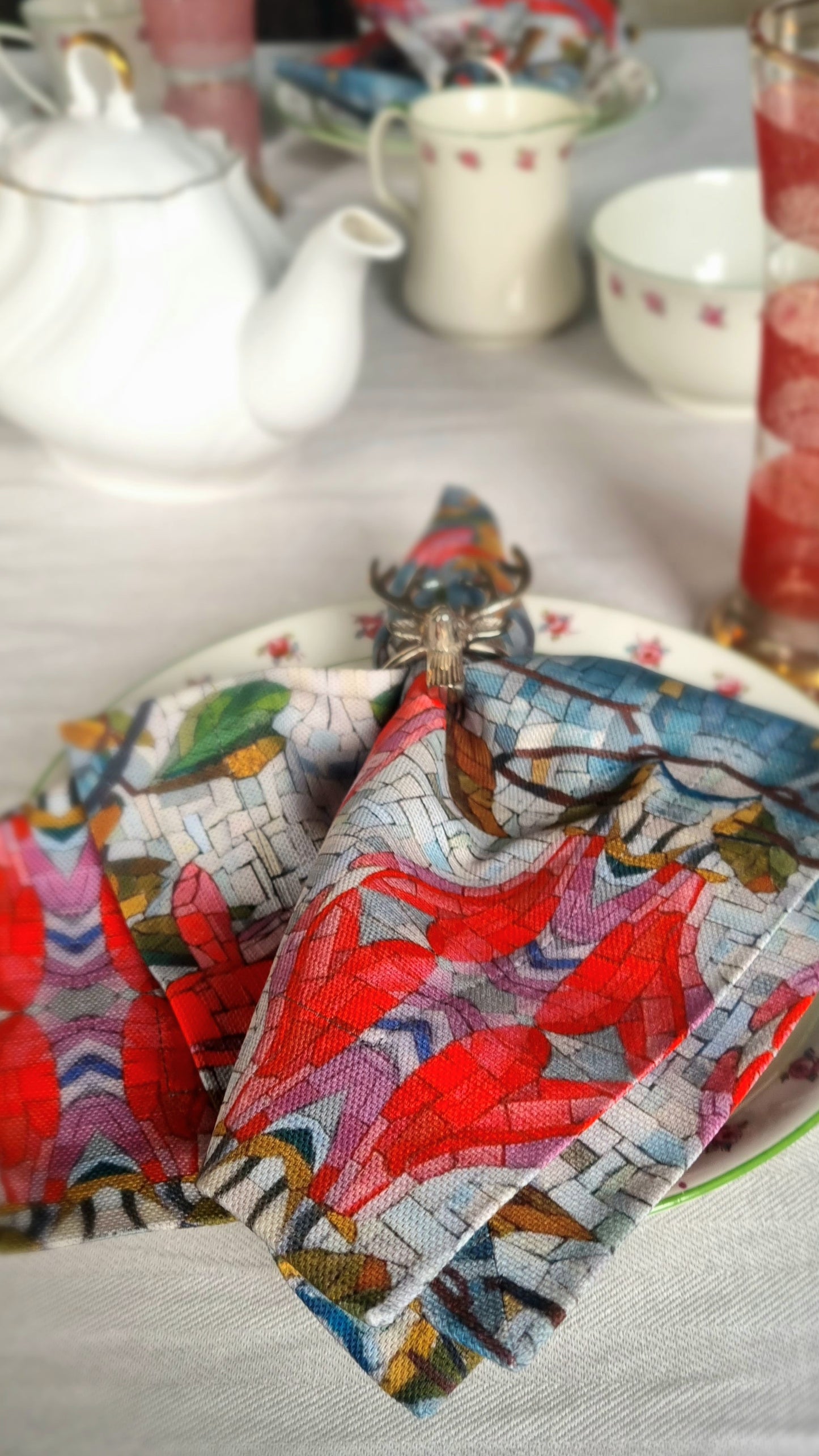 Magnolia Napkins x 2