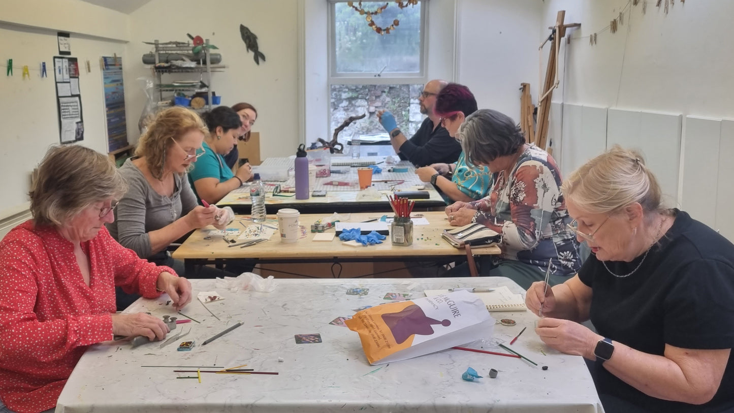 Micro Mosaic Jewellery Workshop with Olive Stack - Mon Aug 3rd 2026