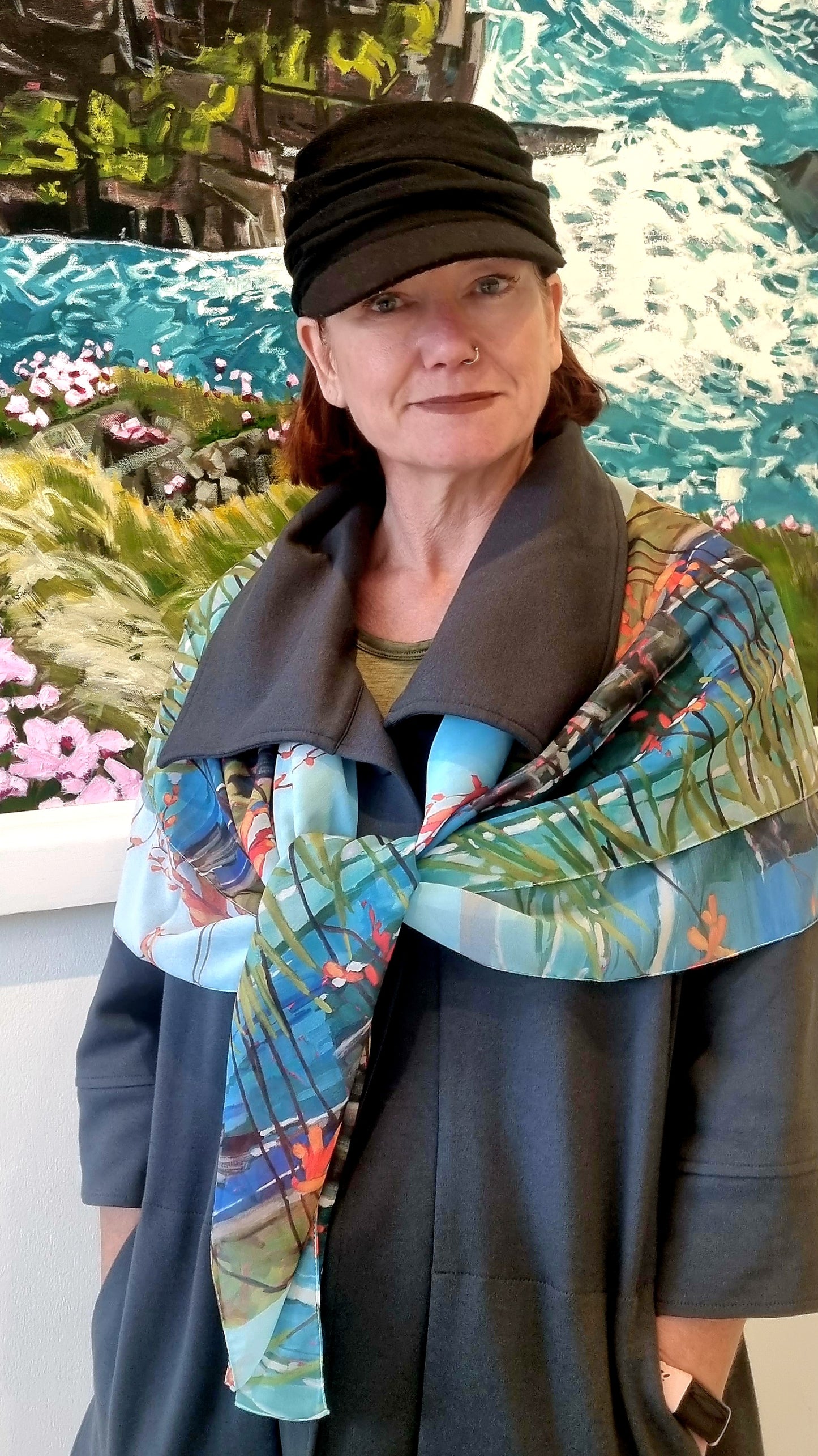 Ballybunion Chiffon Scarf