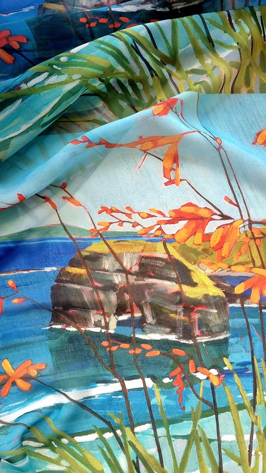 Ballybunion Chiffon Scarf