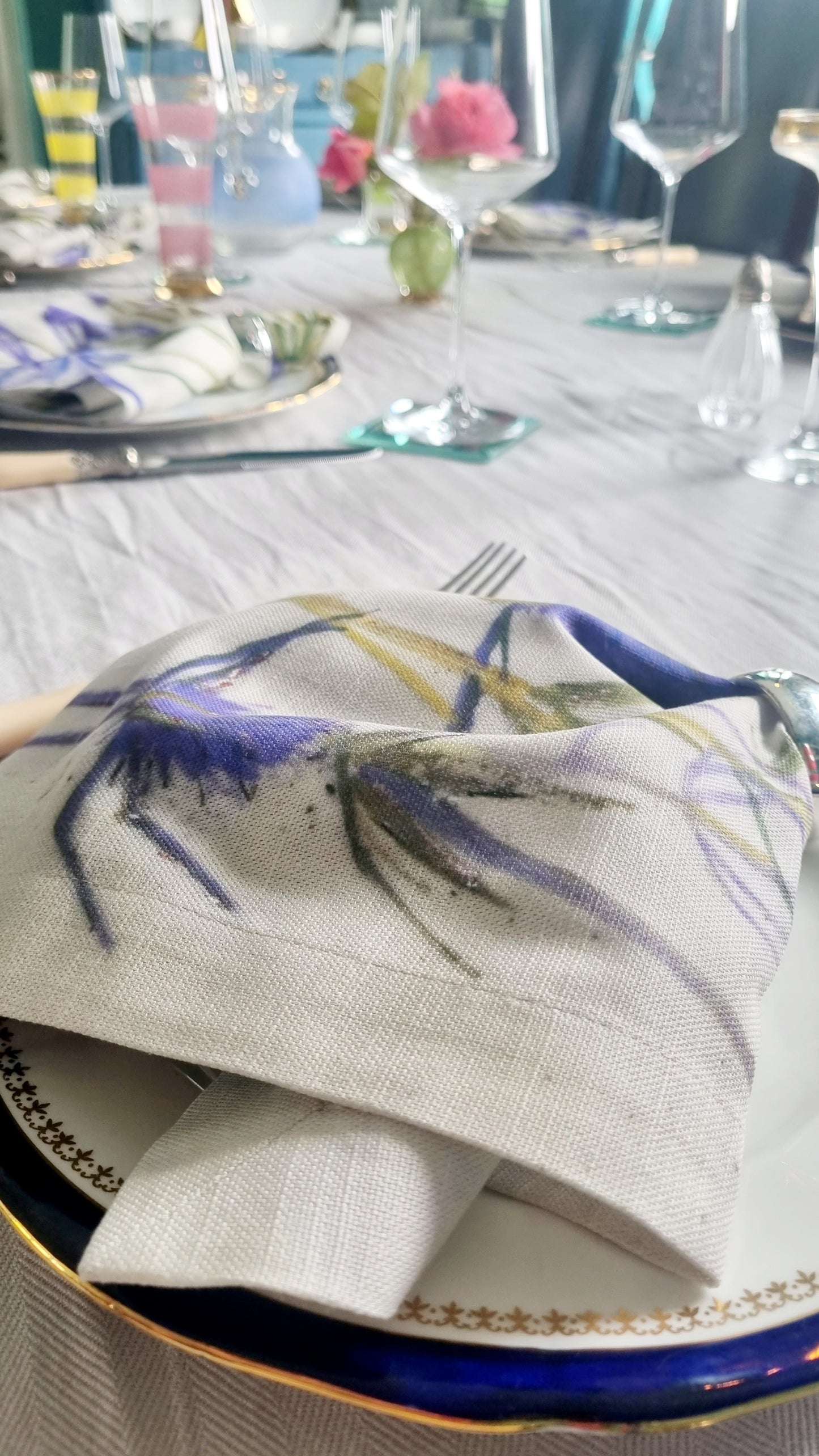Sea Holly Napkin x 2