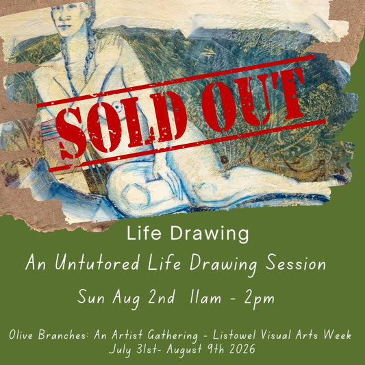 Fully Booked. Life Drawing Session - Sun 2nd August 2026