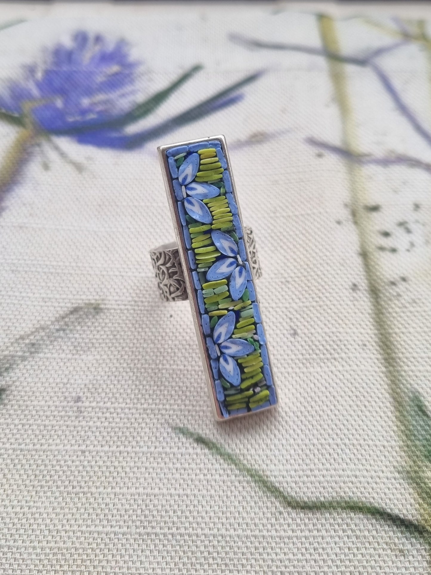 Rectangular Mosaic Ring