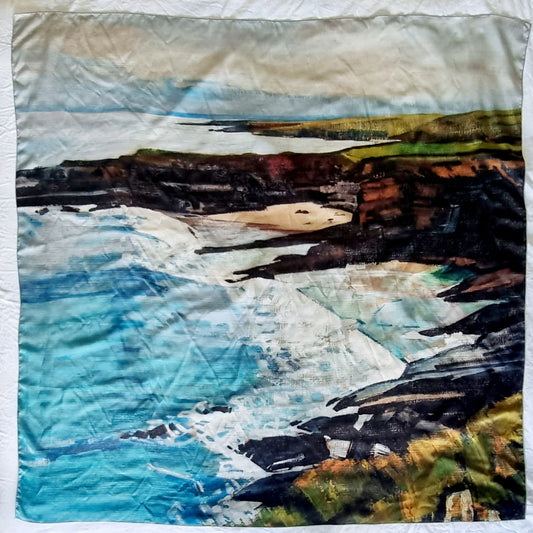 Wild Atlantic Way - Silk Scarf