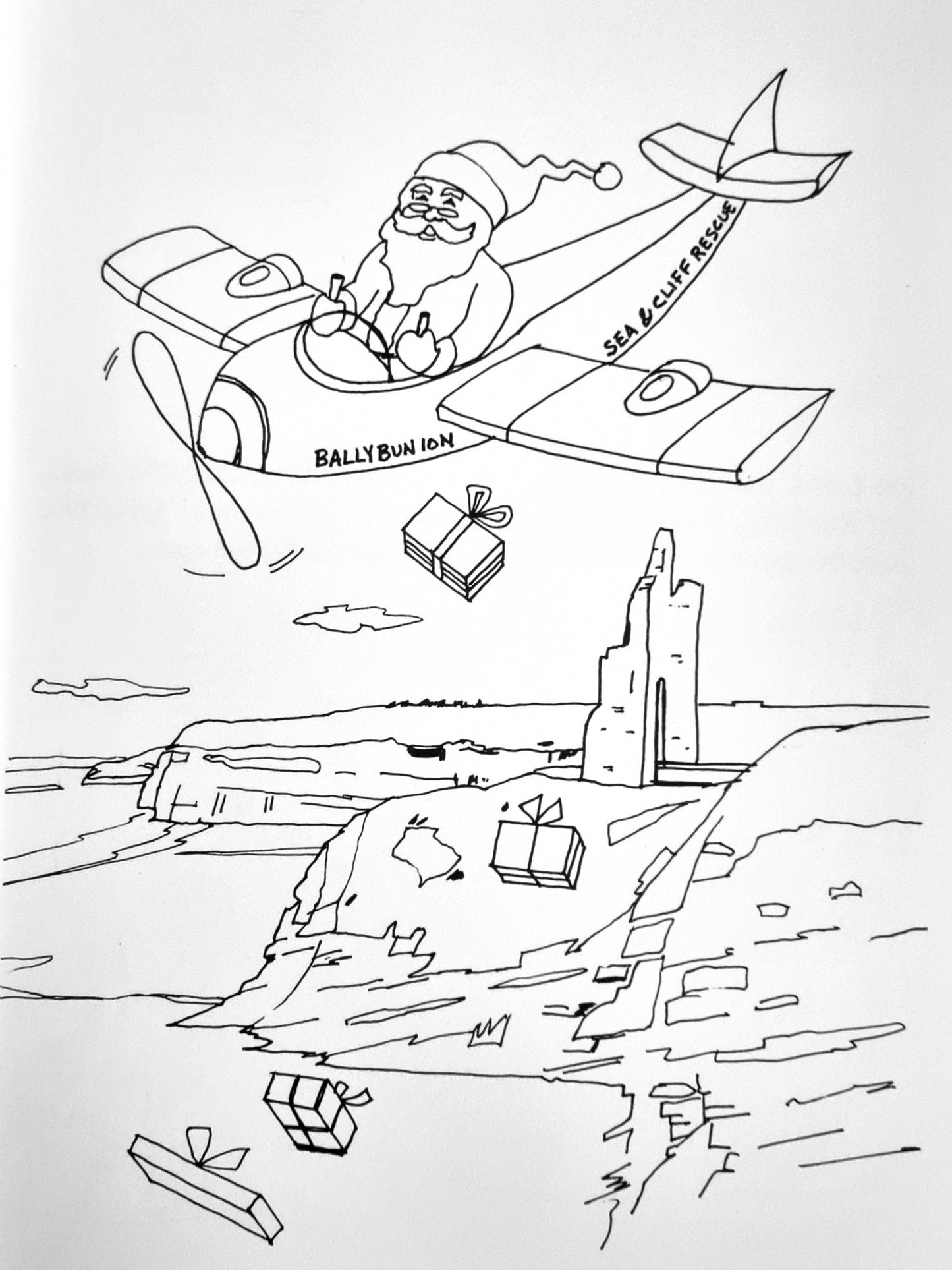 Christmas in Listowel Colouring/Story Book