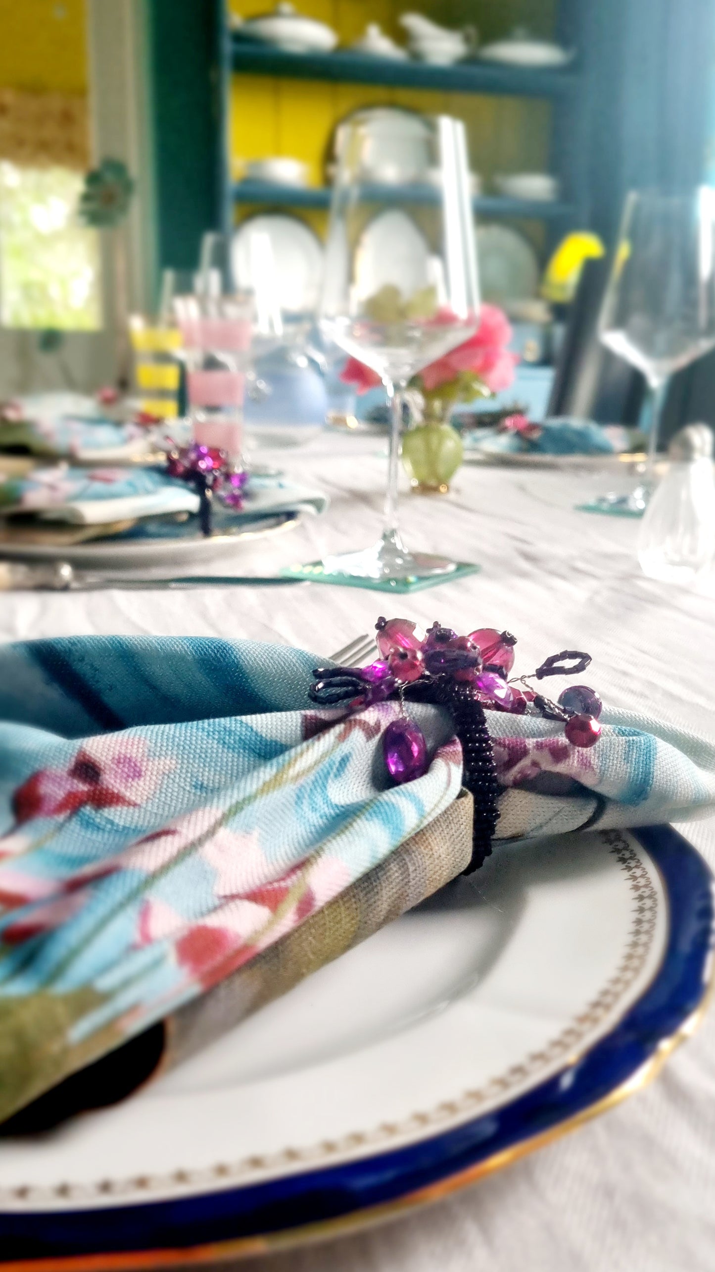 Sea Pinks Napkins x 2