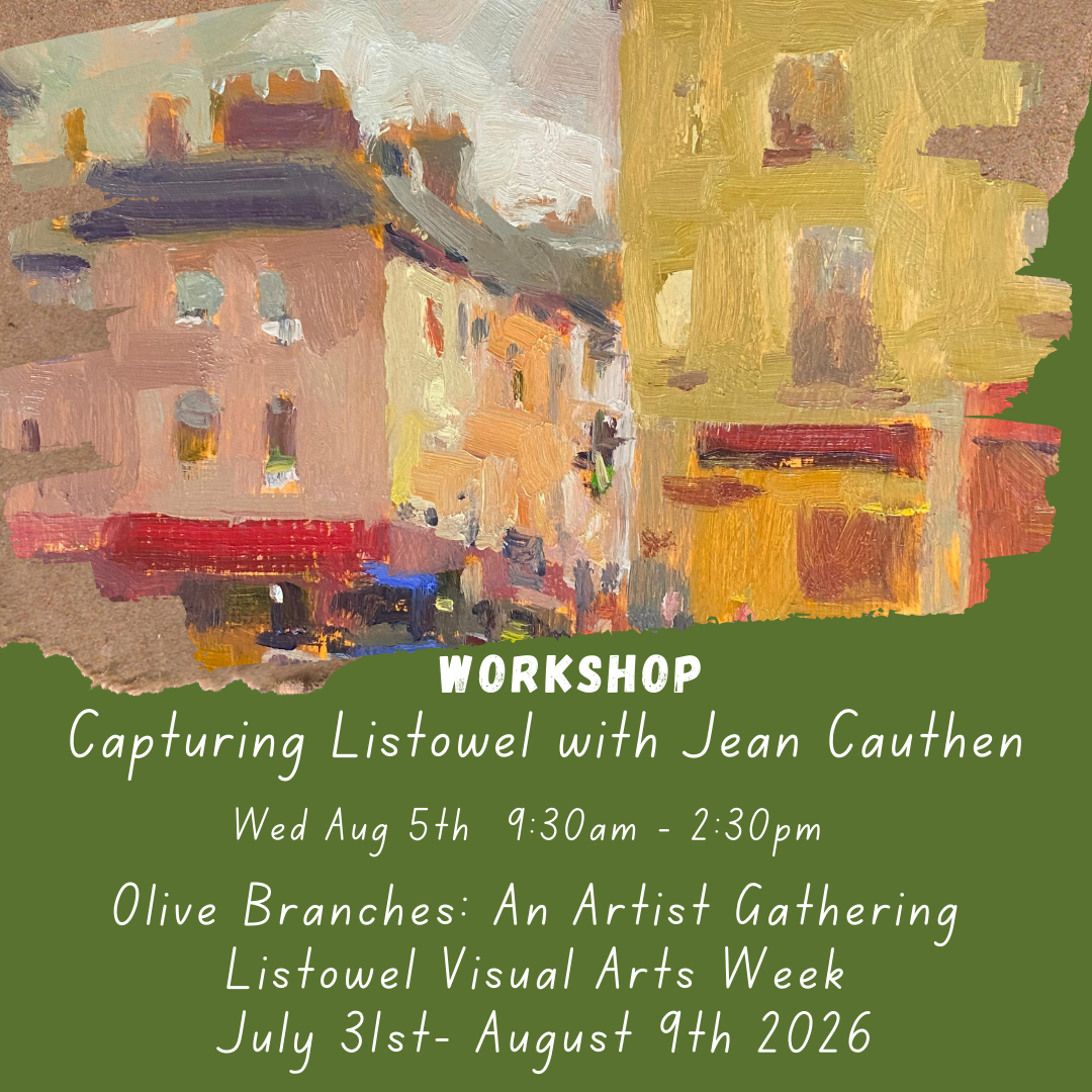 Capturing Listowel, Oil Painting with Jean Cauthen - Wed 5th Aug 2026