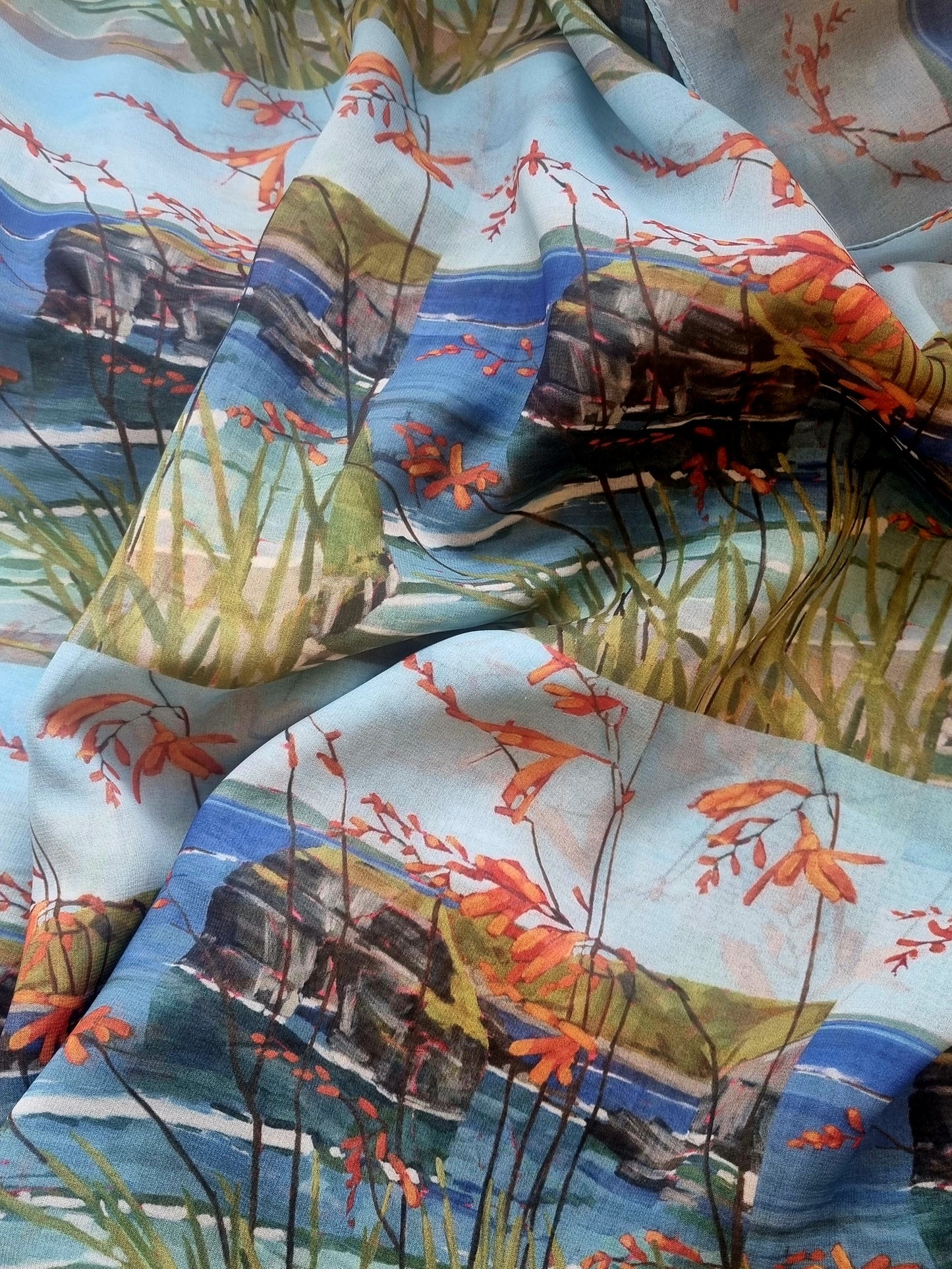 Ballybunion Chiffon Scarf