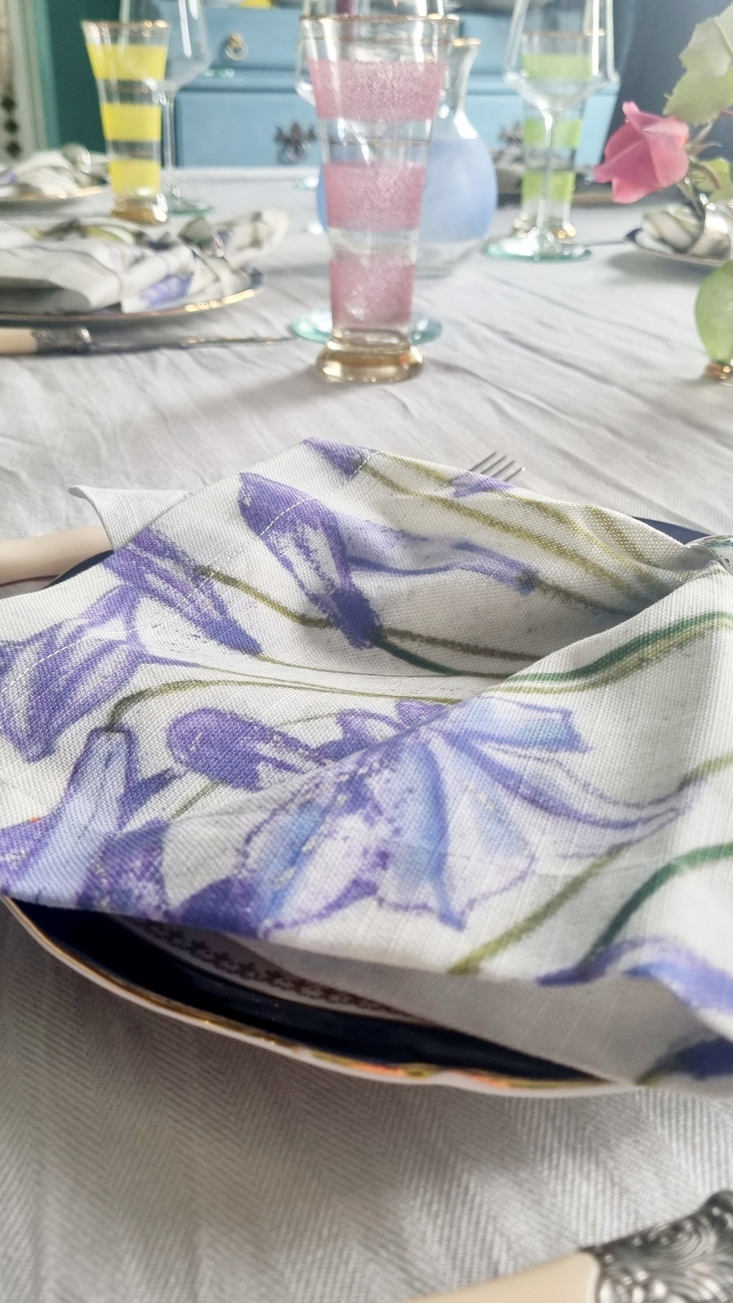 Agapanthus Napkins x 2