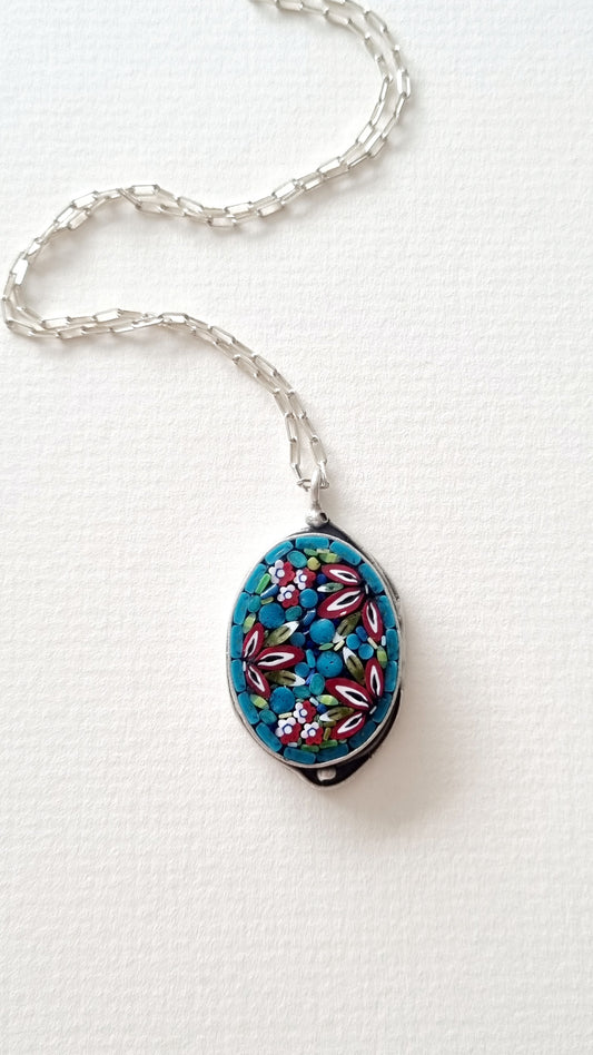 Micro Mosaic Pendant