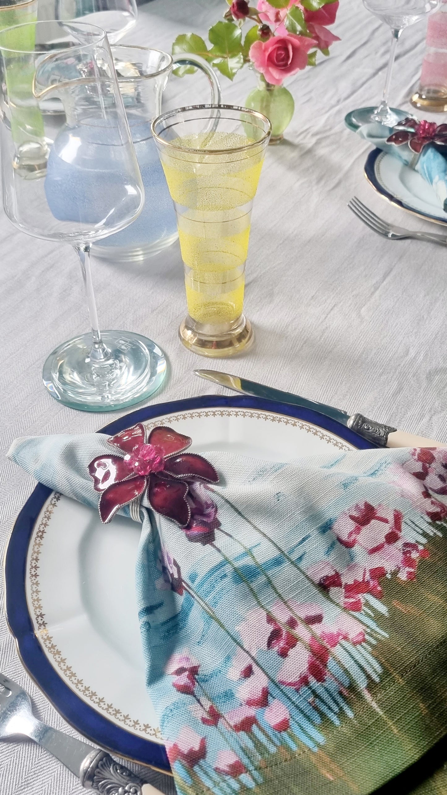 Sea Pinks Napkins x 2