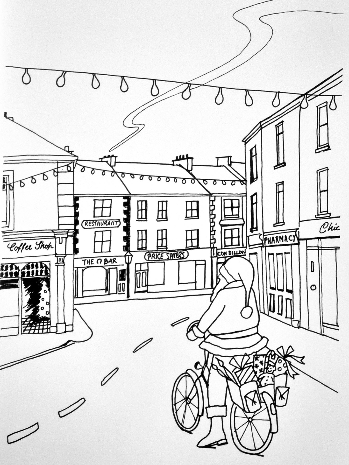 Christmas in Listowel Colouring/Story Book