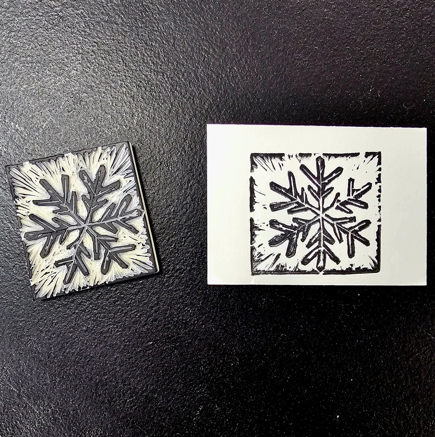 Christmas Stamp Carving