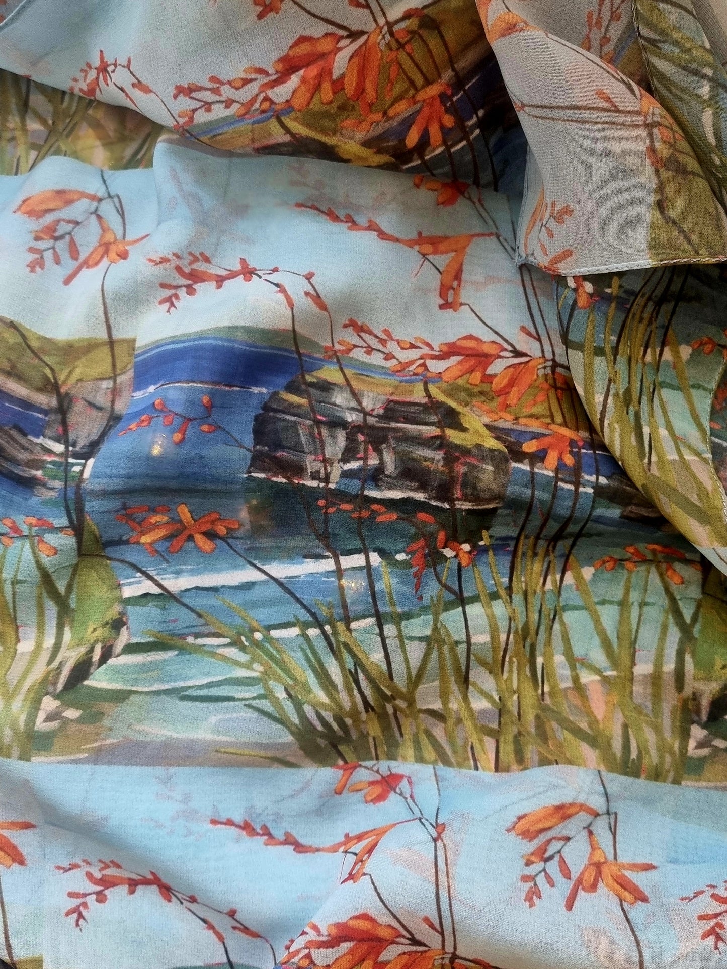 Ballybunion Chiffon Scarf