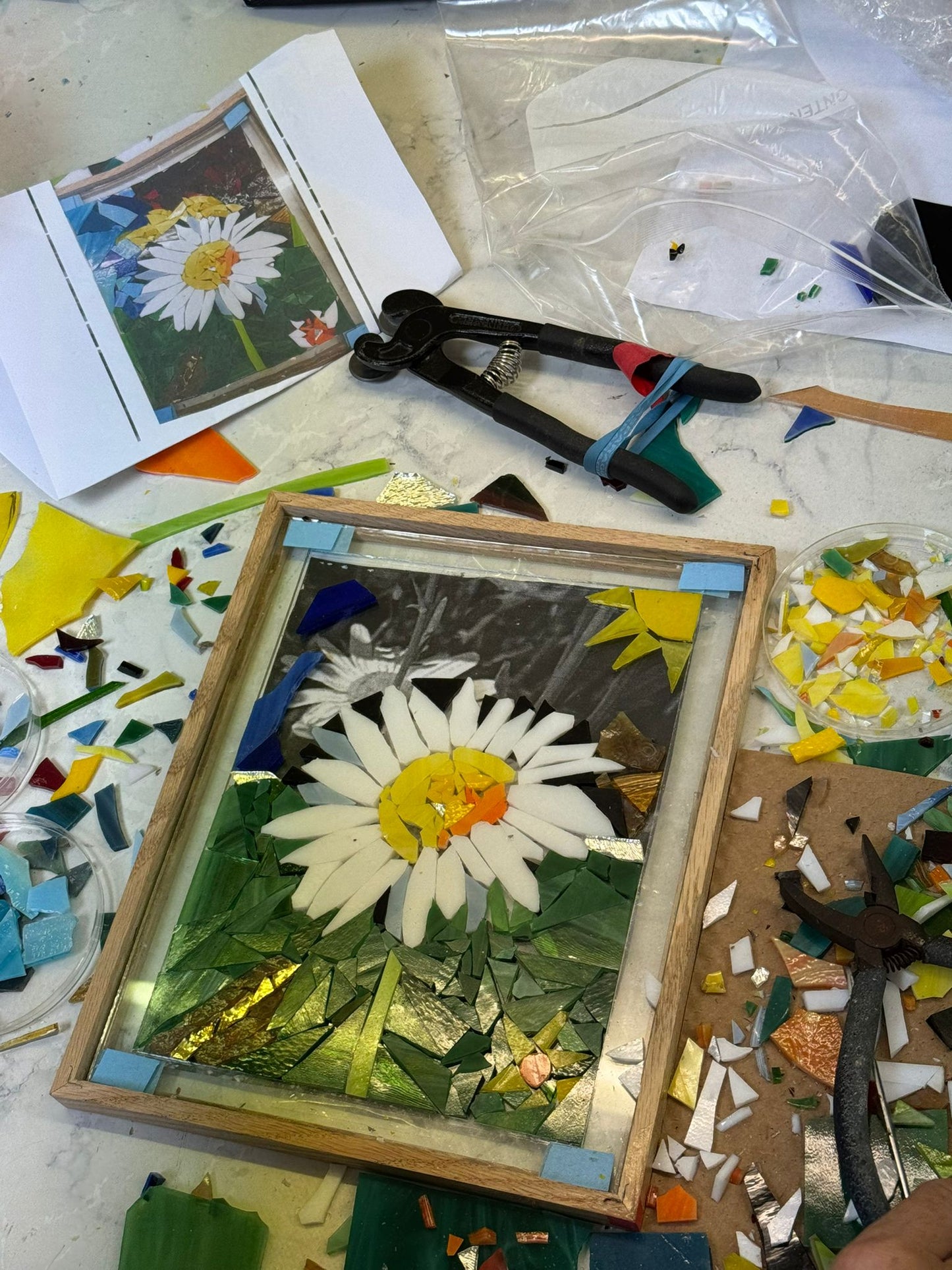 Explore Creativity with Glass. Mosaic Technique Workshop with Solly - Sat 1st & Sun 2nd Aug 2026