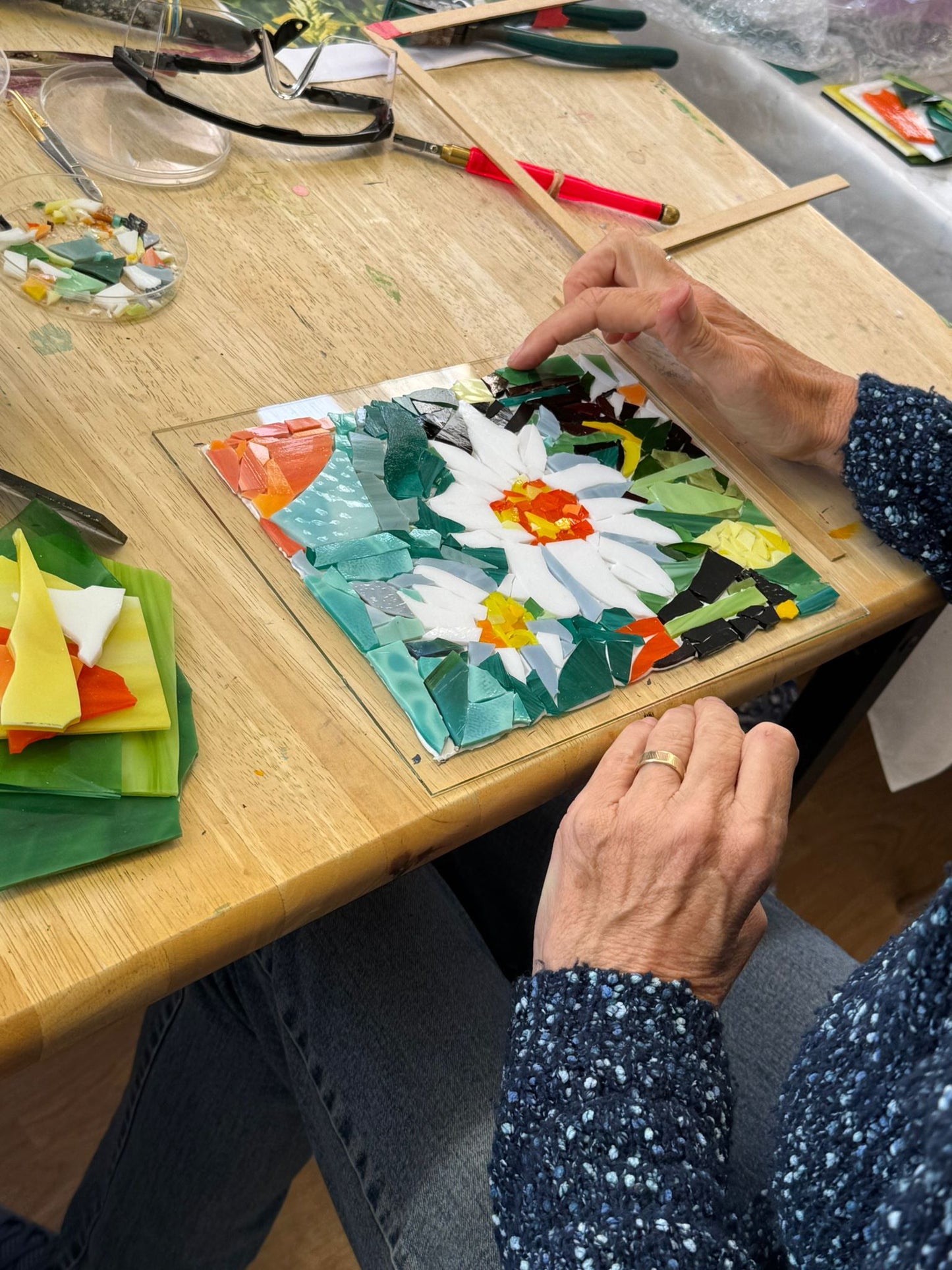 Explore Creativity with Glass. Mosaic Technique Workshop with Solly - Sat 1st & Sun 2nd Aug 2026