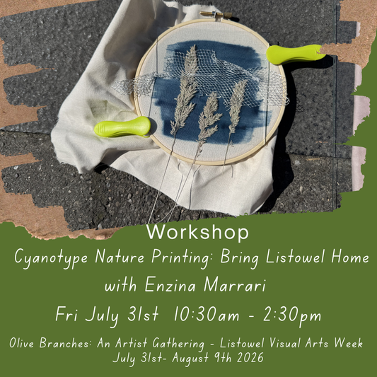 Cyanotype Nature Printing: Bring Listowel Home- Friday 31st July 2026
