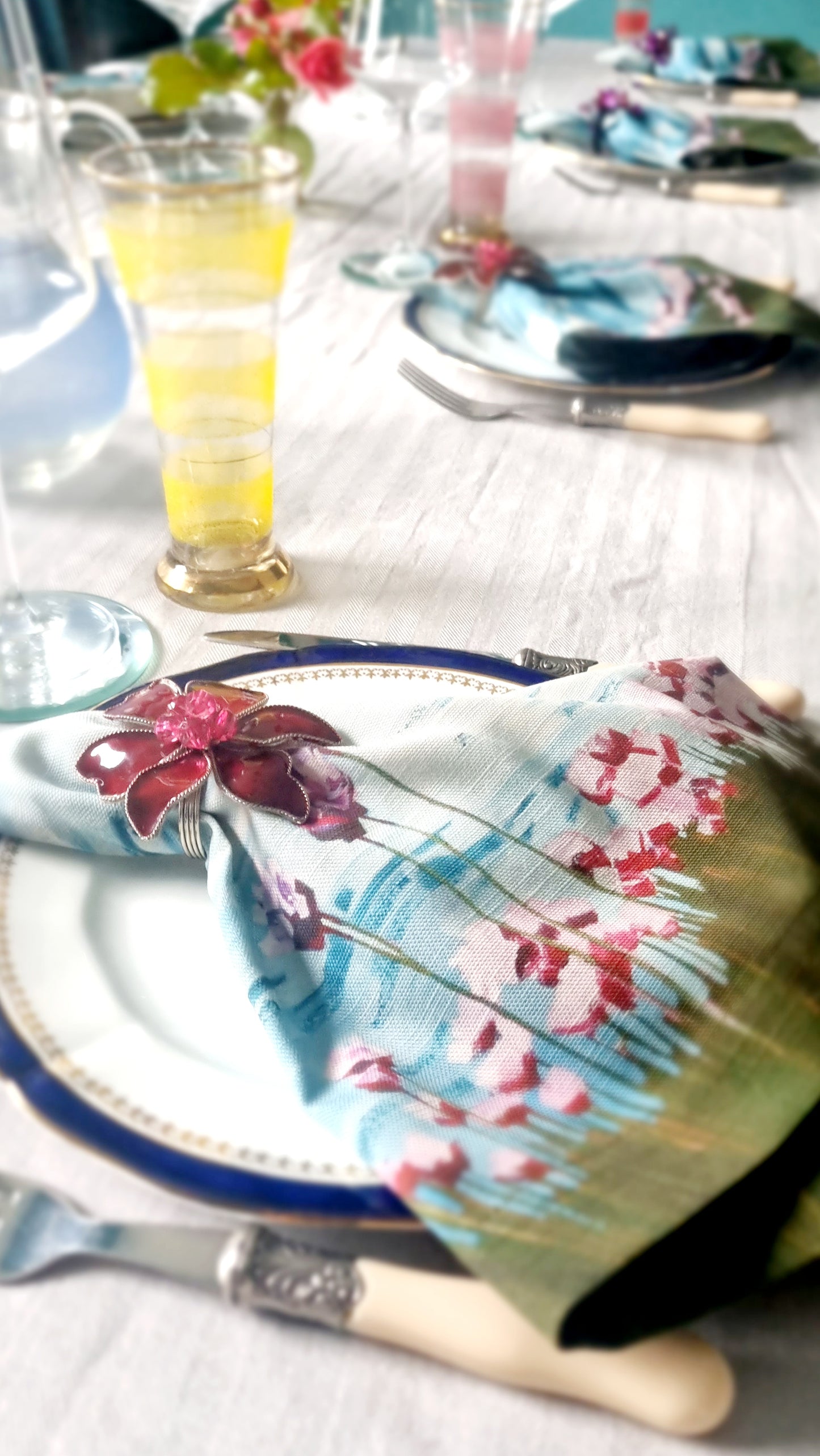 Sea Pinks Napkins x 2