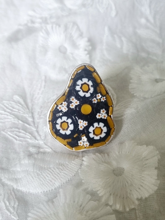 Micro Mosaic Ring