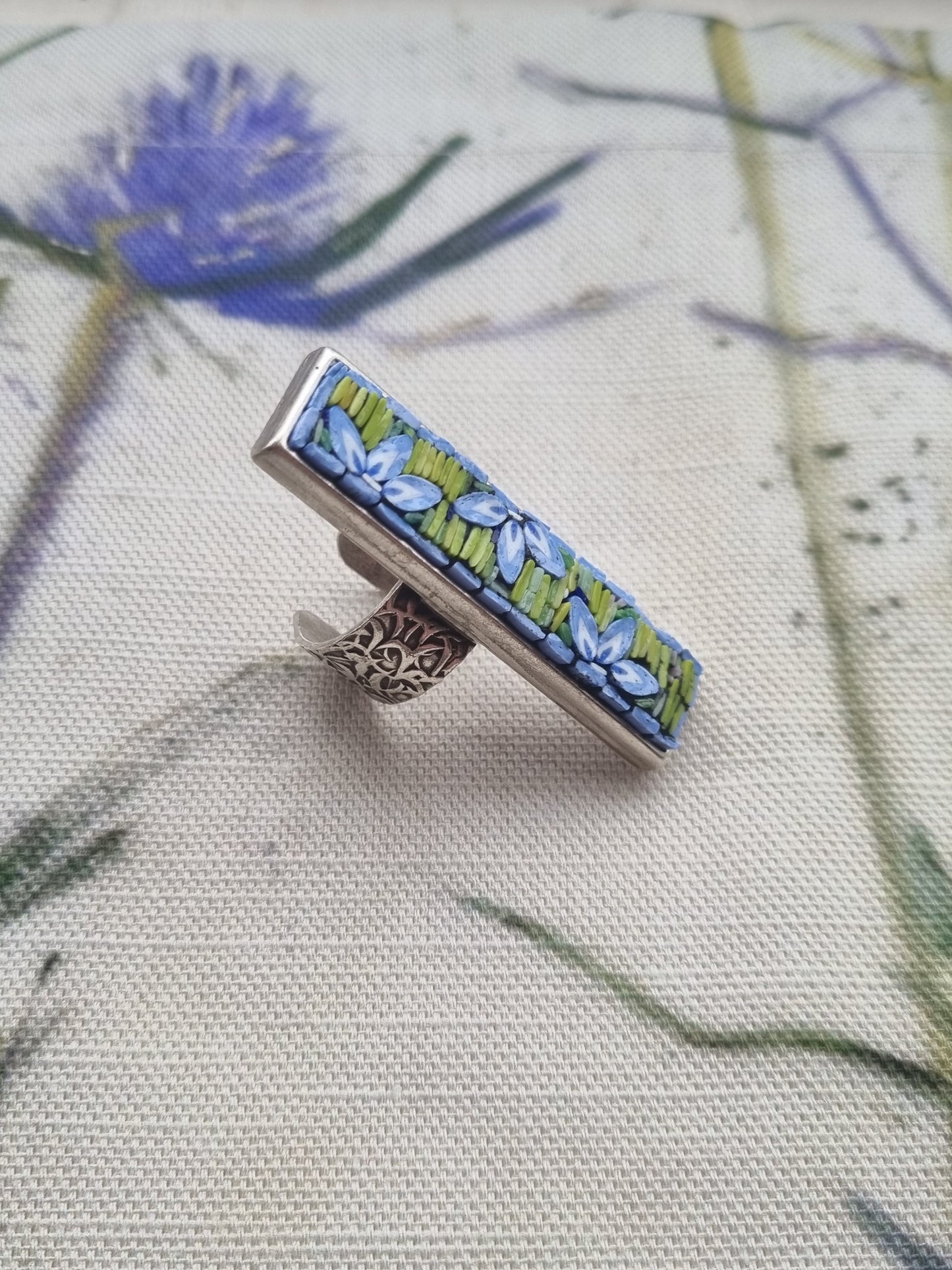 Rectangular Mosaic Ring